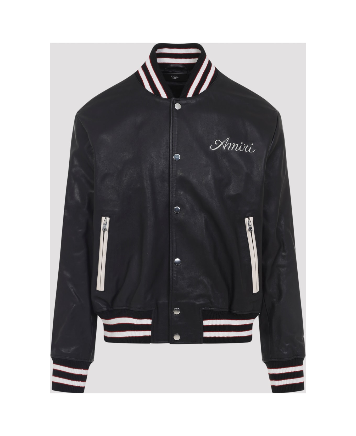 AMIRI Club Varsity Jacket - BLACK