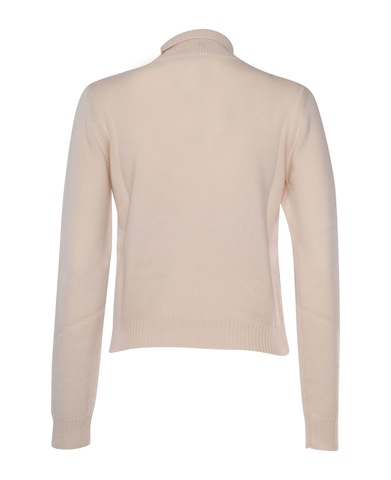 Ballantyne T Neck Pullover - WHITE