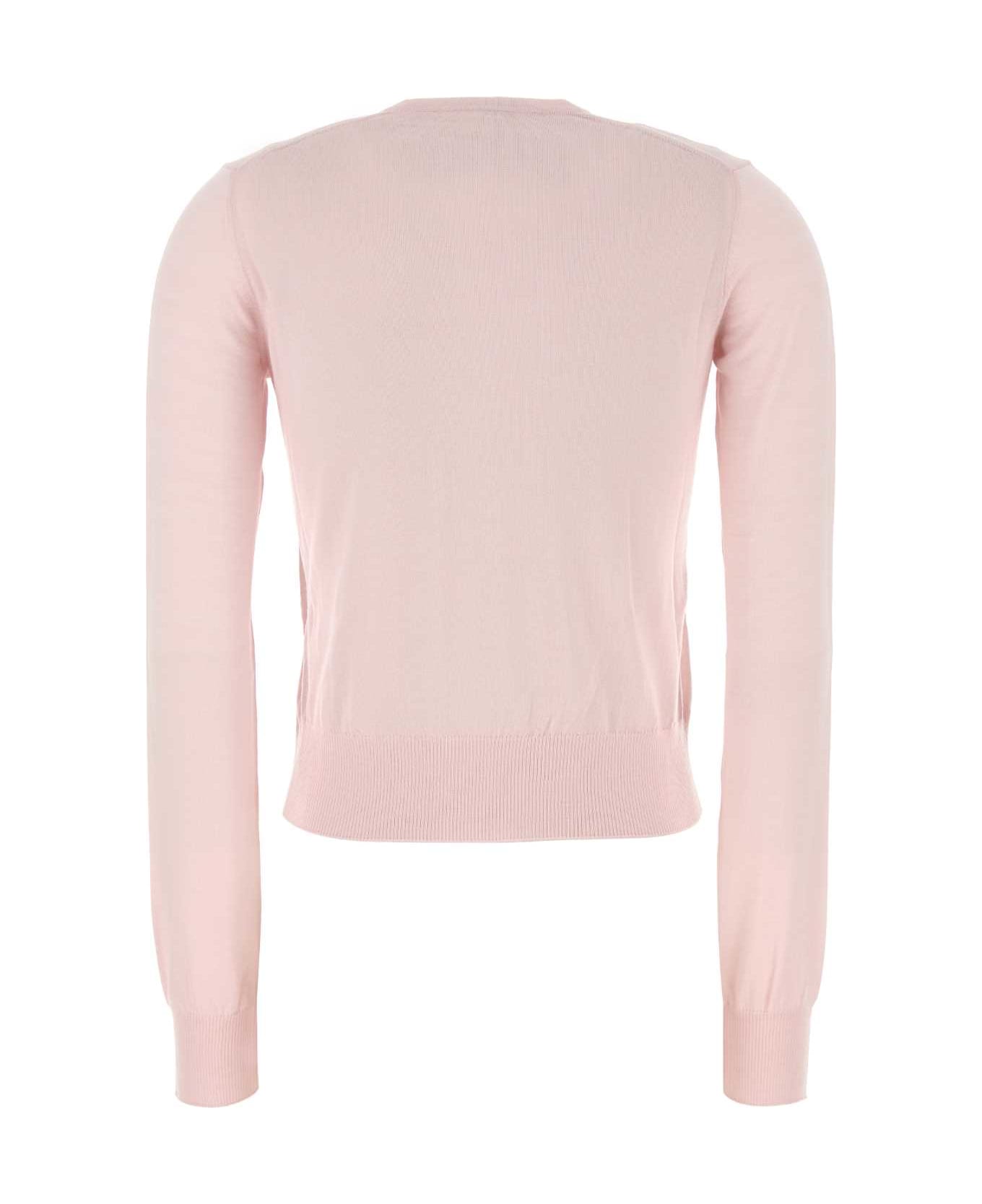 Khaite Pink Cashmere Lilou Cardigan - BLUSH