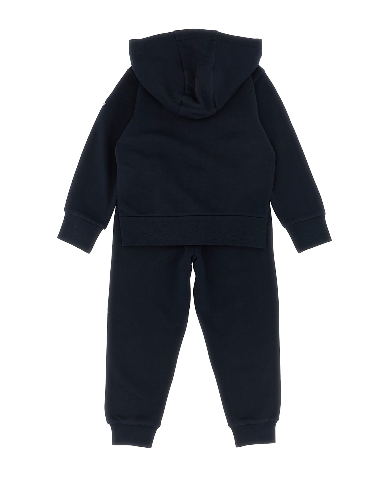 Moncler Logo Embroidery Sweatshirt + Joggers - Blue