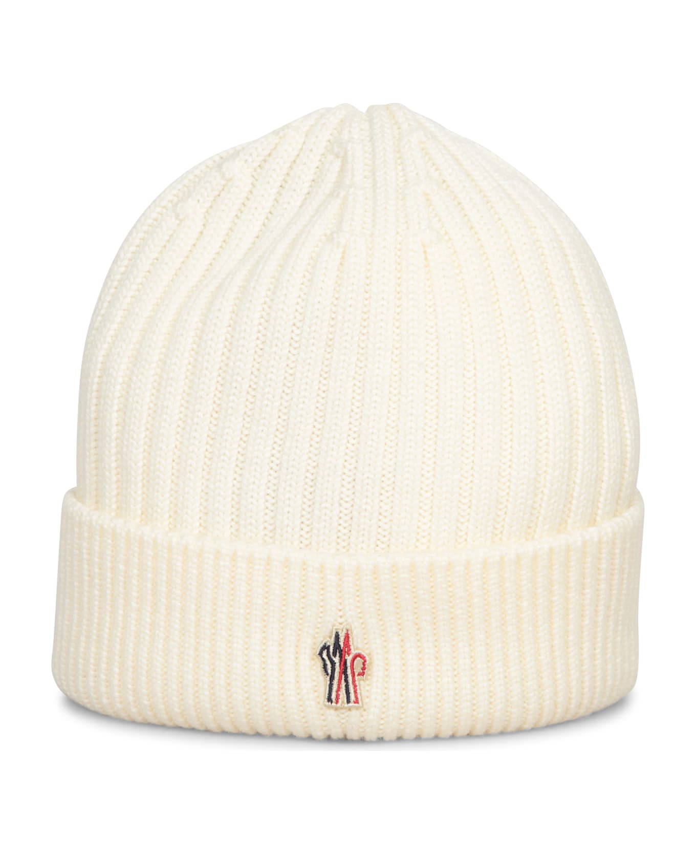 Moncler Grenoble Beanie Hat - Natural