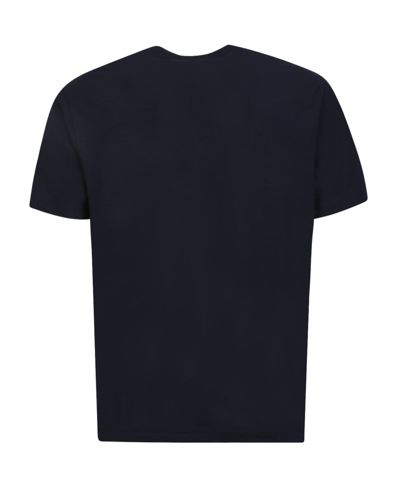 Zanone Blue Cotton T-shirt - Blue