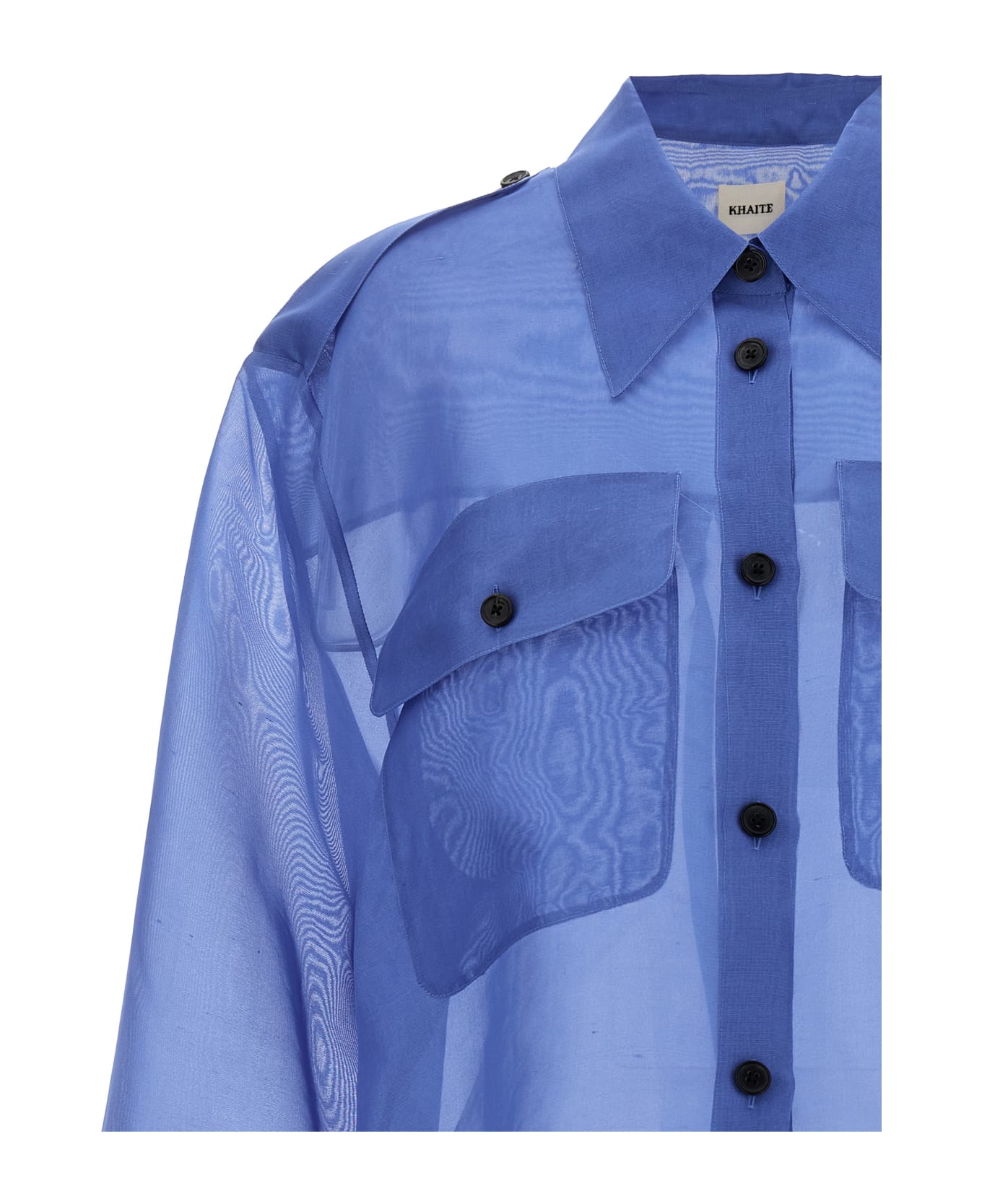 Khaite 'missa' Shirt - Blue
