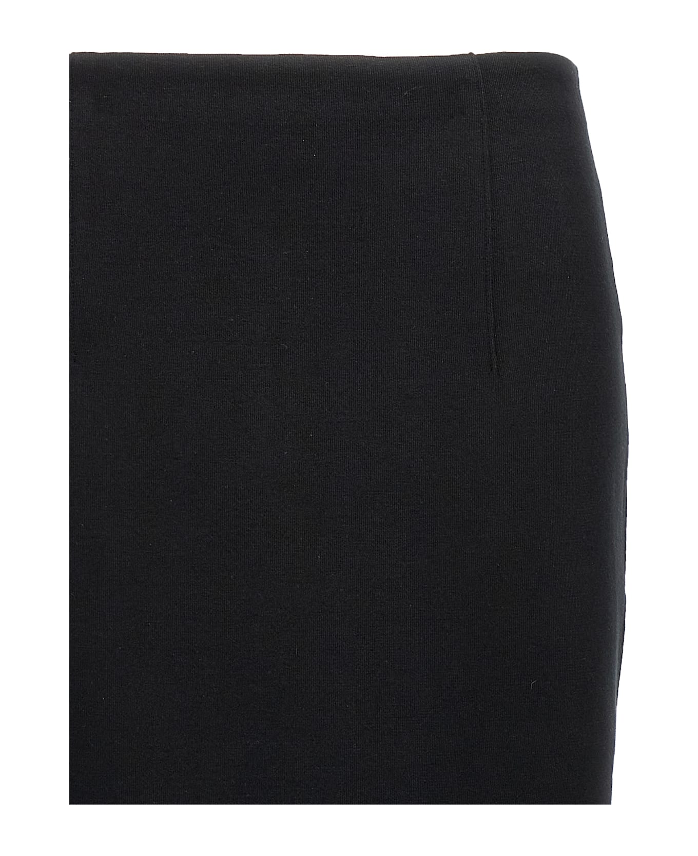 Auralee Double Face Knit Skirt - Black  
