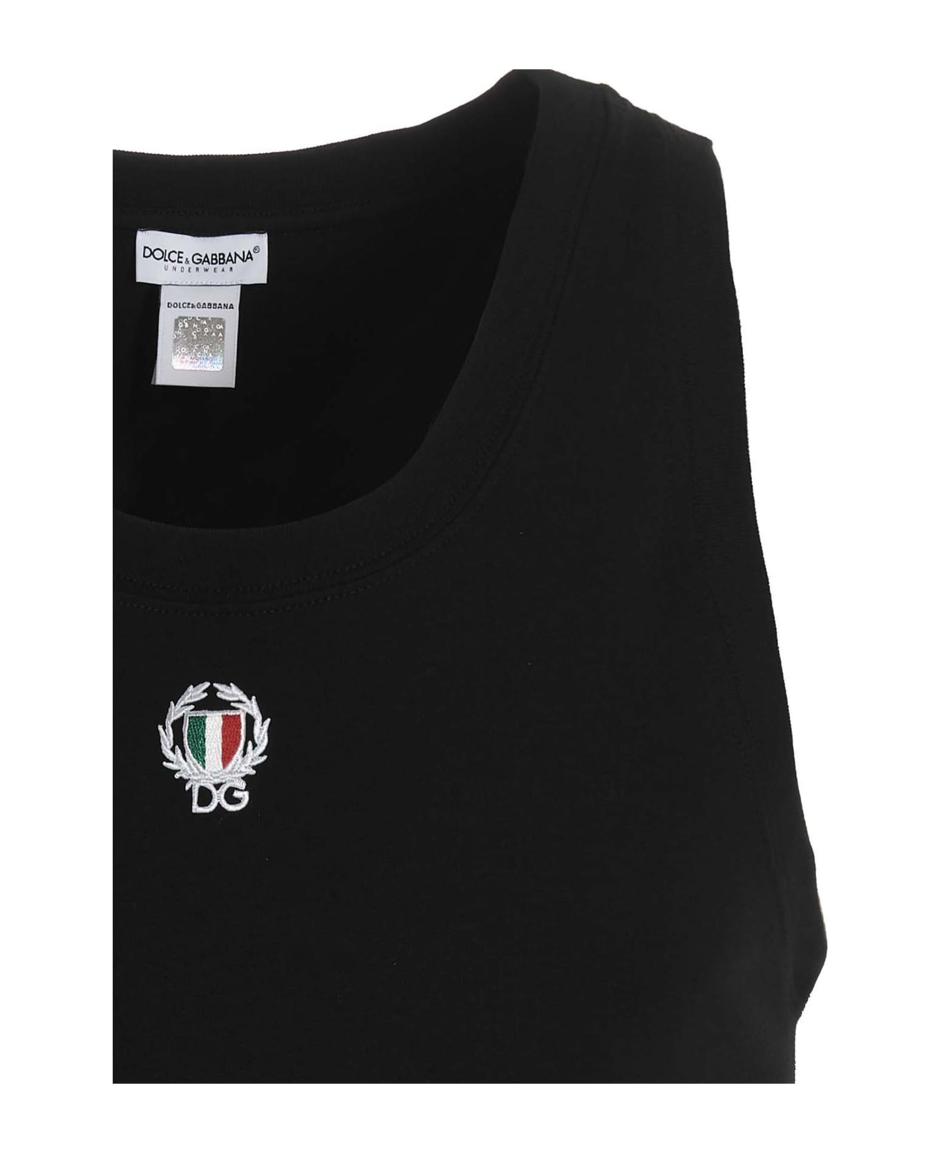 Dolce & Gabbana 'sport Crest' Tank Top - Black  