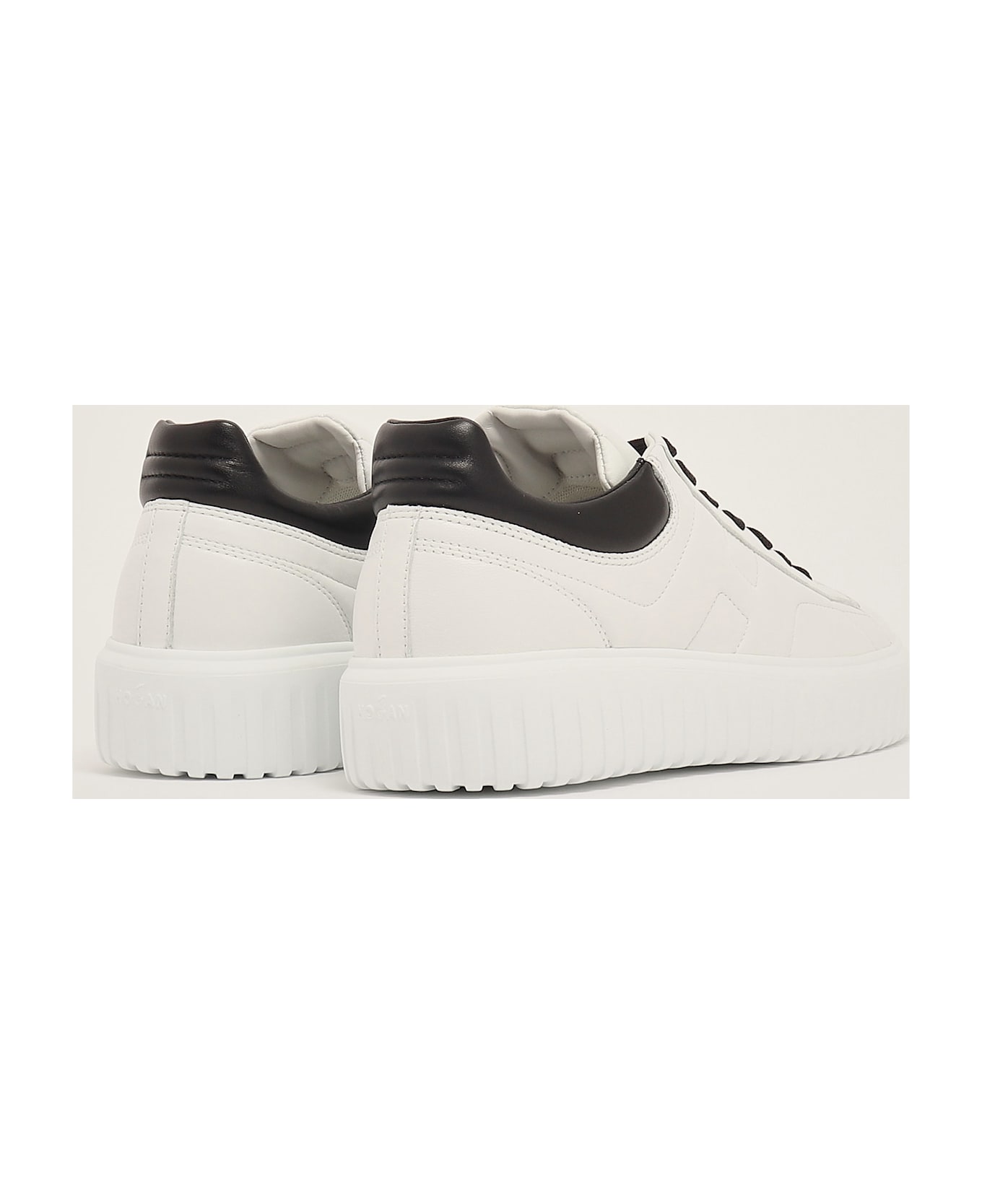 Hogan H-stripes Allacciata H Sneaker - BIANCO