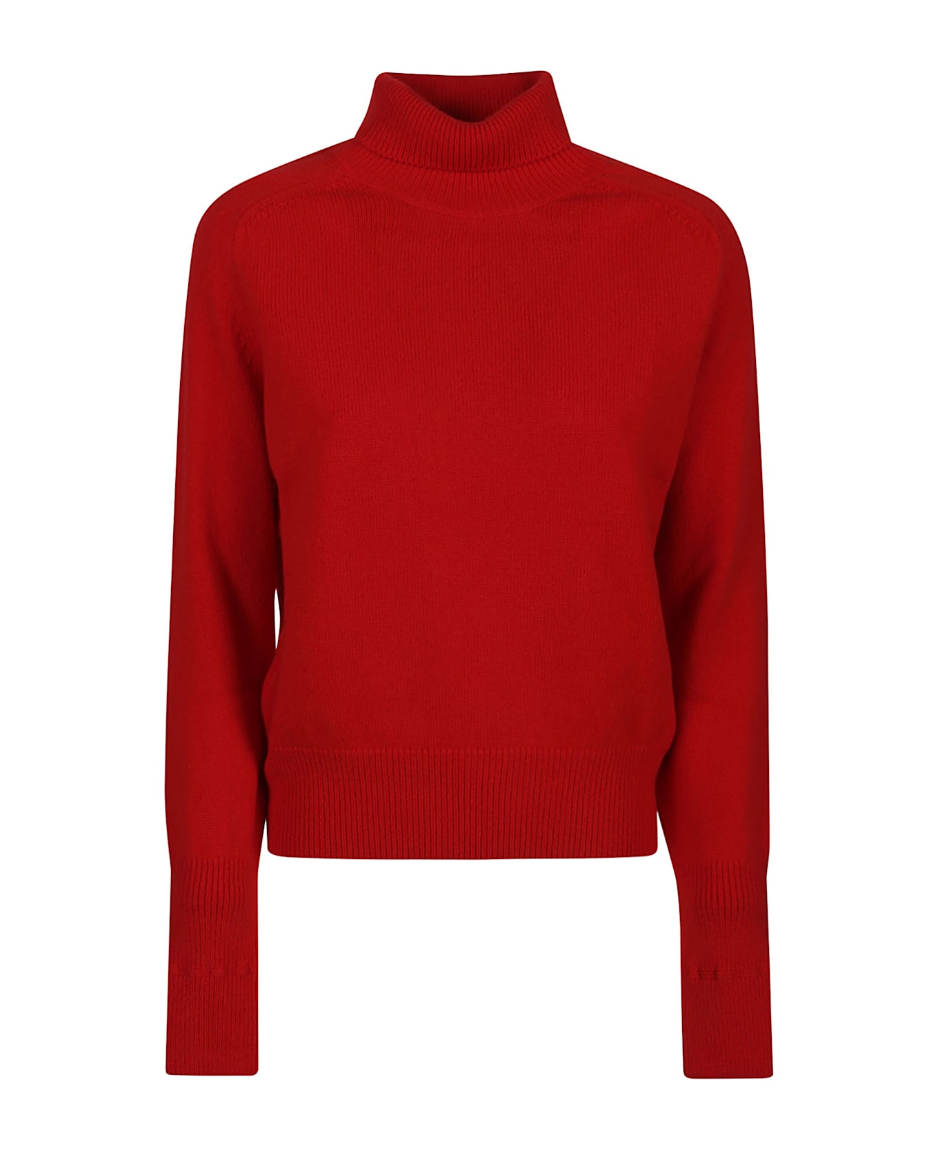 Victoria Beckham Turtle Neck Sweater - Red