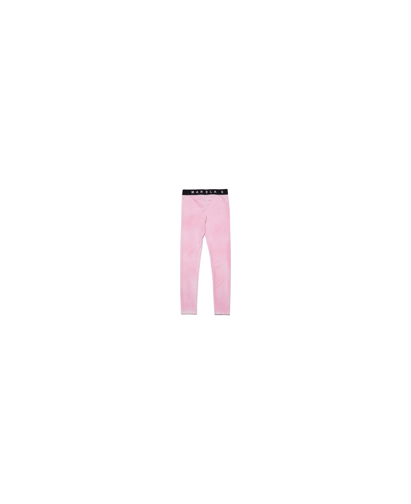 MM6 Maison Margiela Leggins Con Logo - Pink