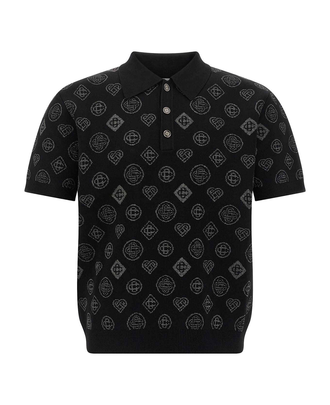 Casablanca 
city
 Polo Shirt - Black  