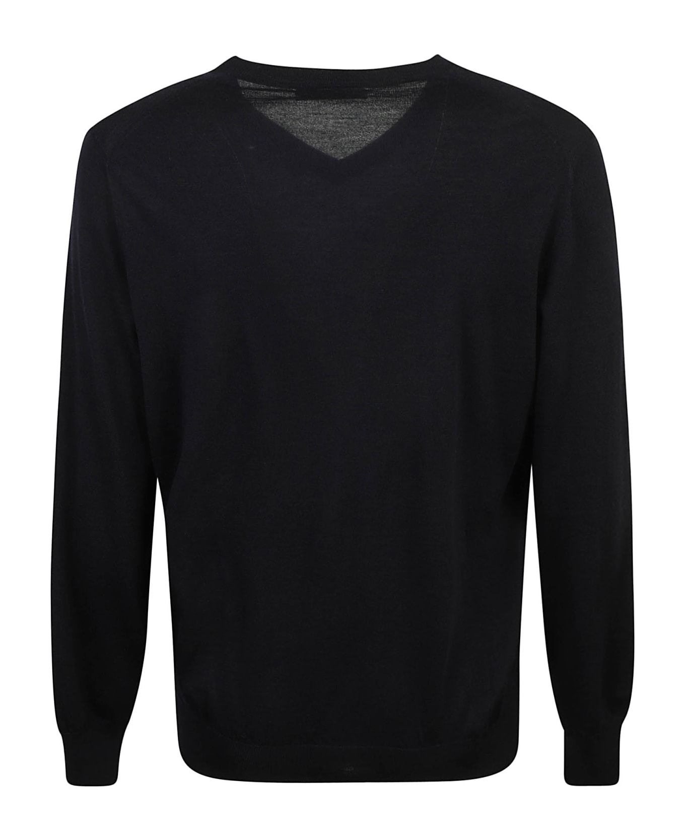 Brunello Cucinelli V-neck Sweater - Blu ニットウェア