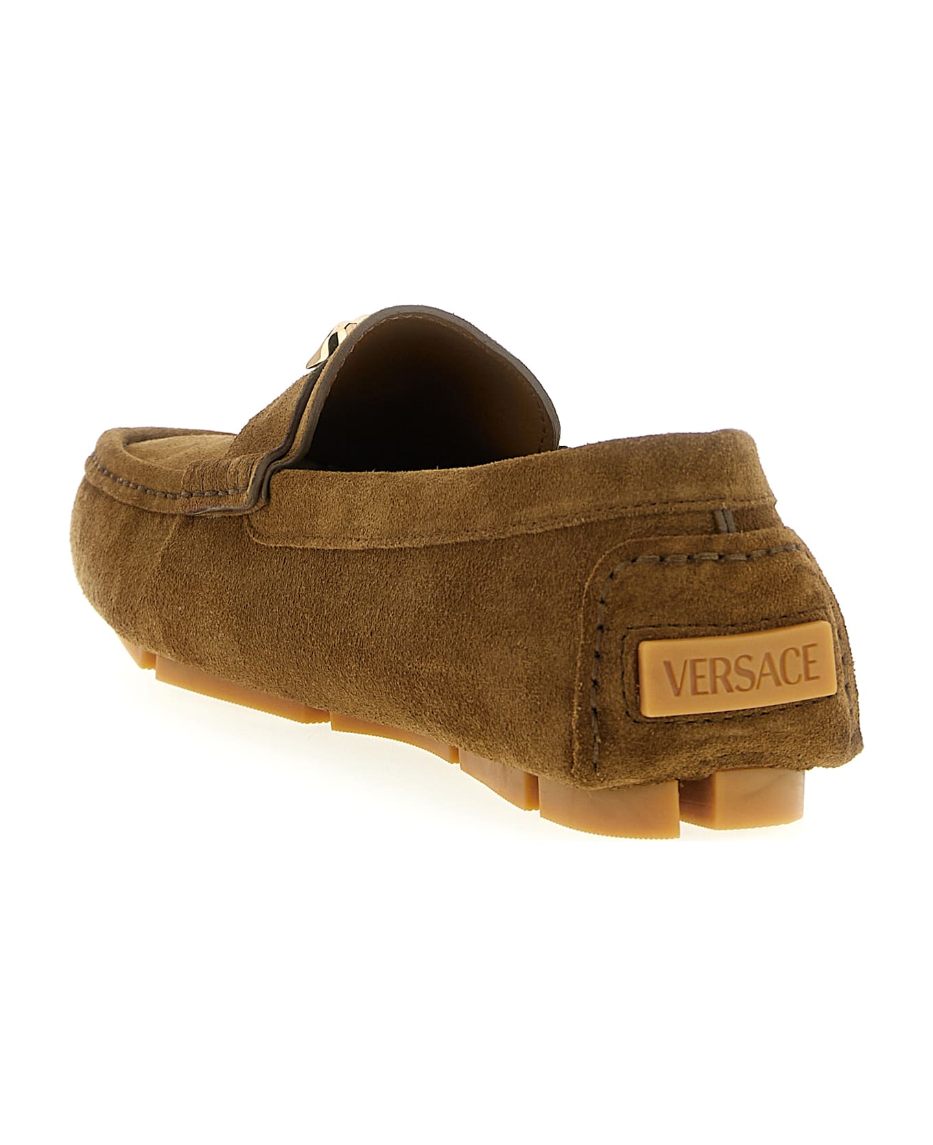 Versace 'la Medusa' Loafers - Brown