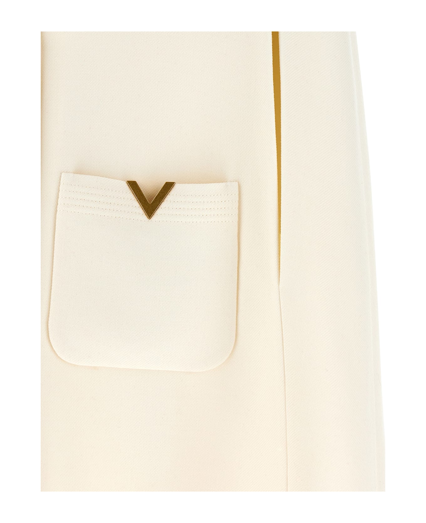 Valentino Garavani Drill Hood - White