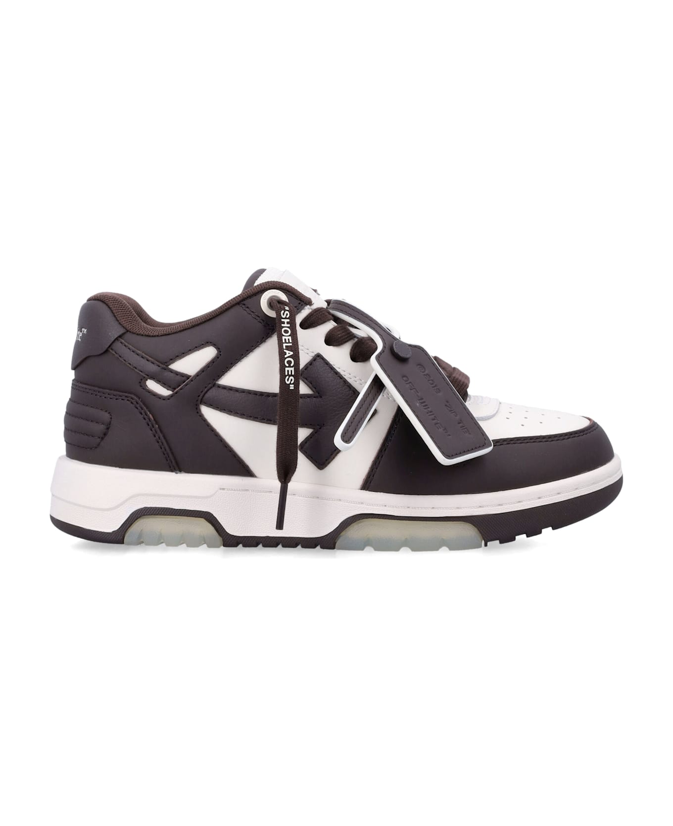 Off-White Out Of Office Women S Sneakers - CHOCOLATE WHITE