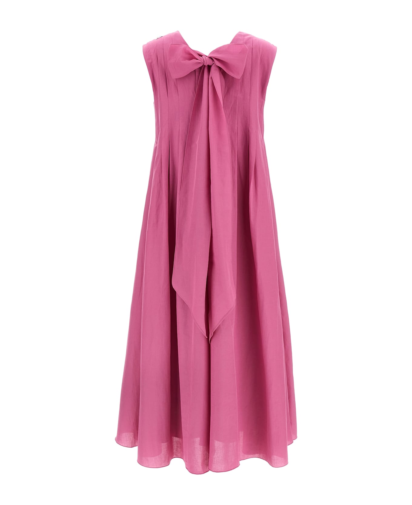
S Max Mara 
piega
 Dress - Pink