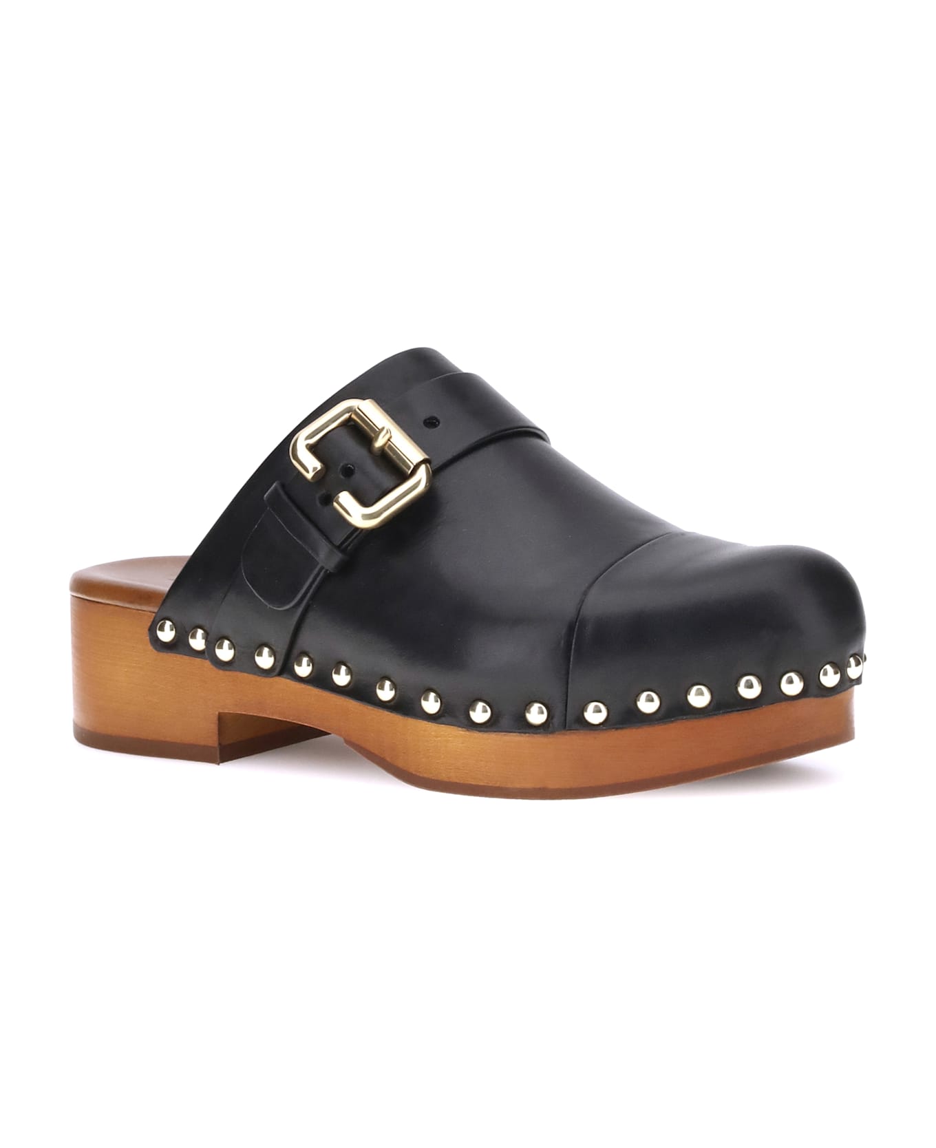 Chloé Jeannette Mules - Black