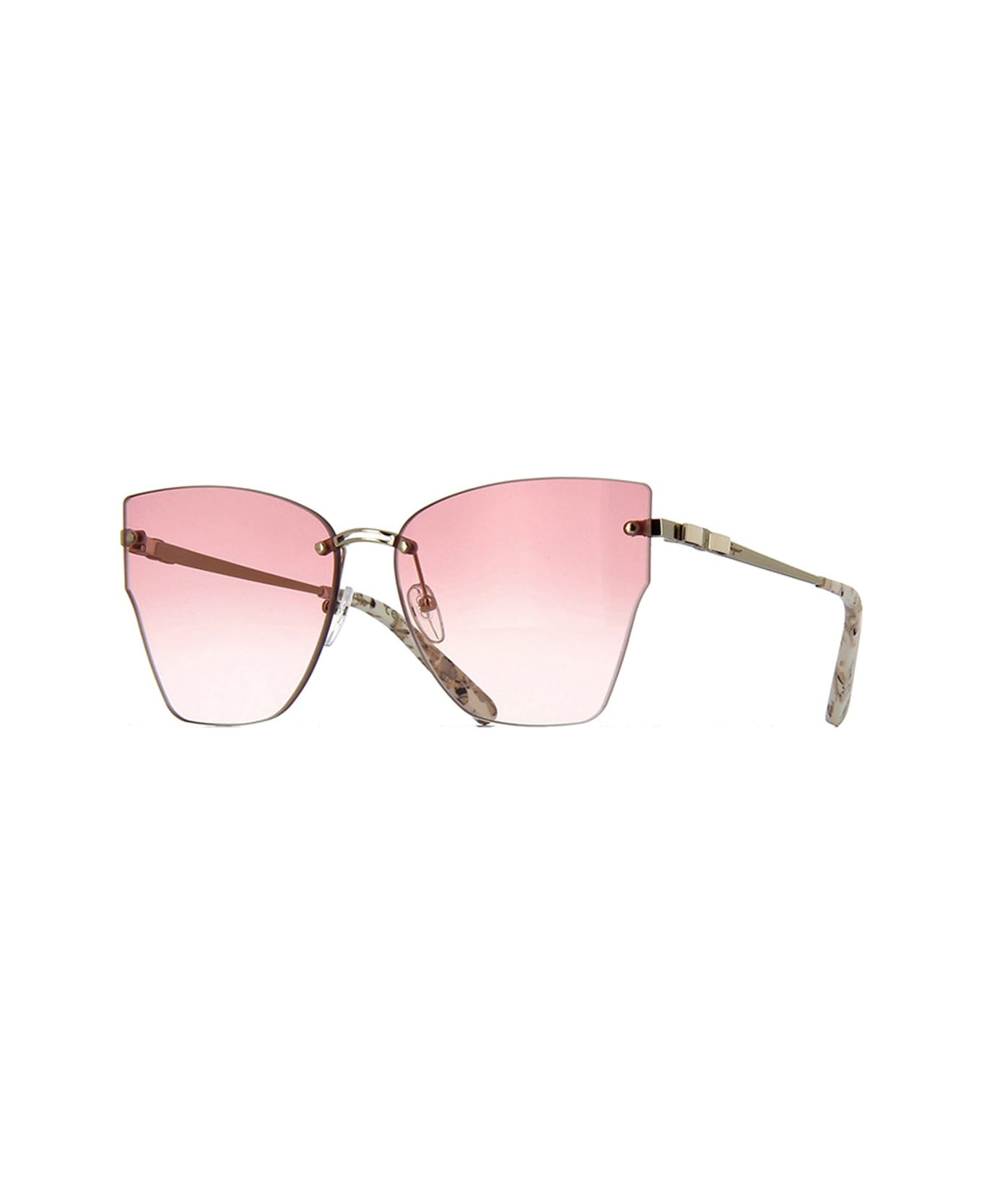 Salvatore Ferragamo Eyewear Sf223s Neutrals Sunglasses - Rosa