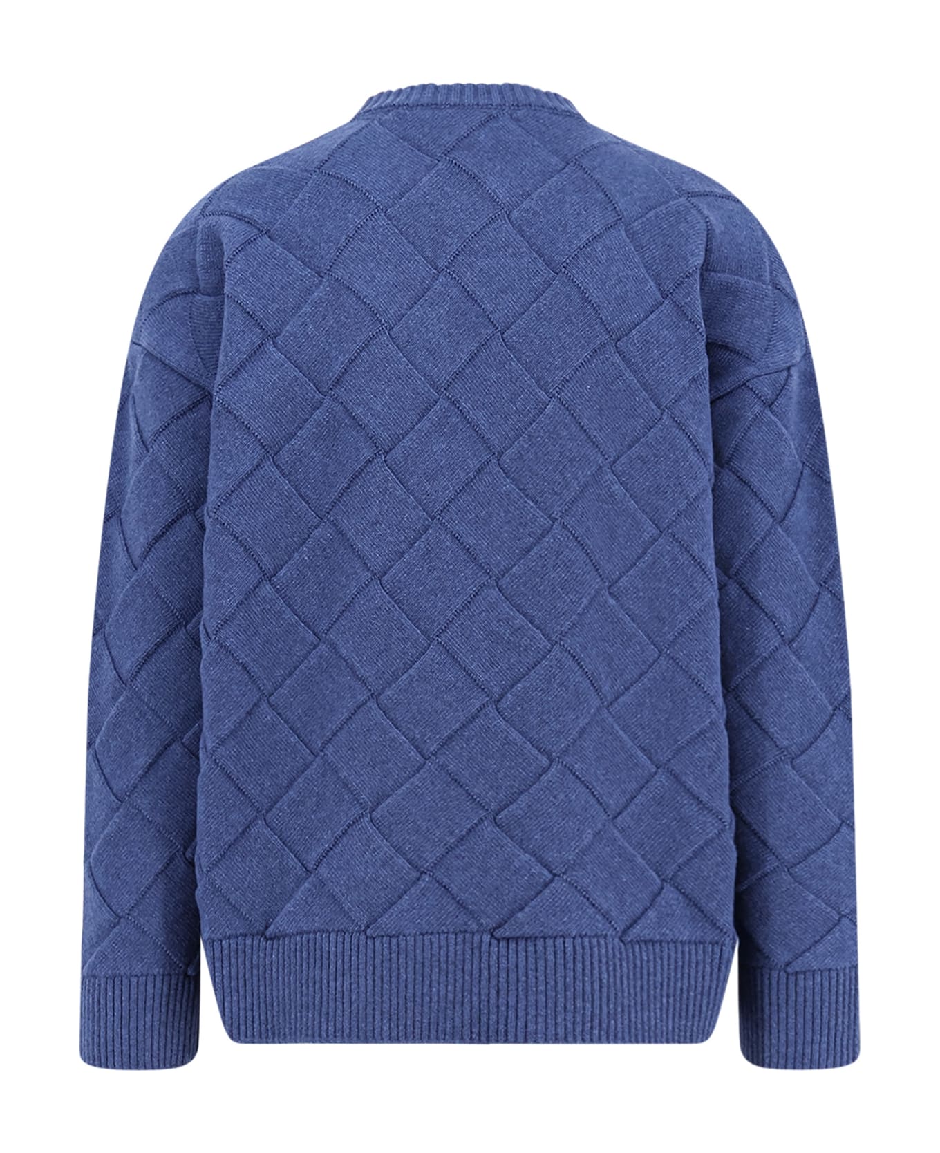 Bottega Veneta Intreccio 3d Wool Sweater - Cruise
