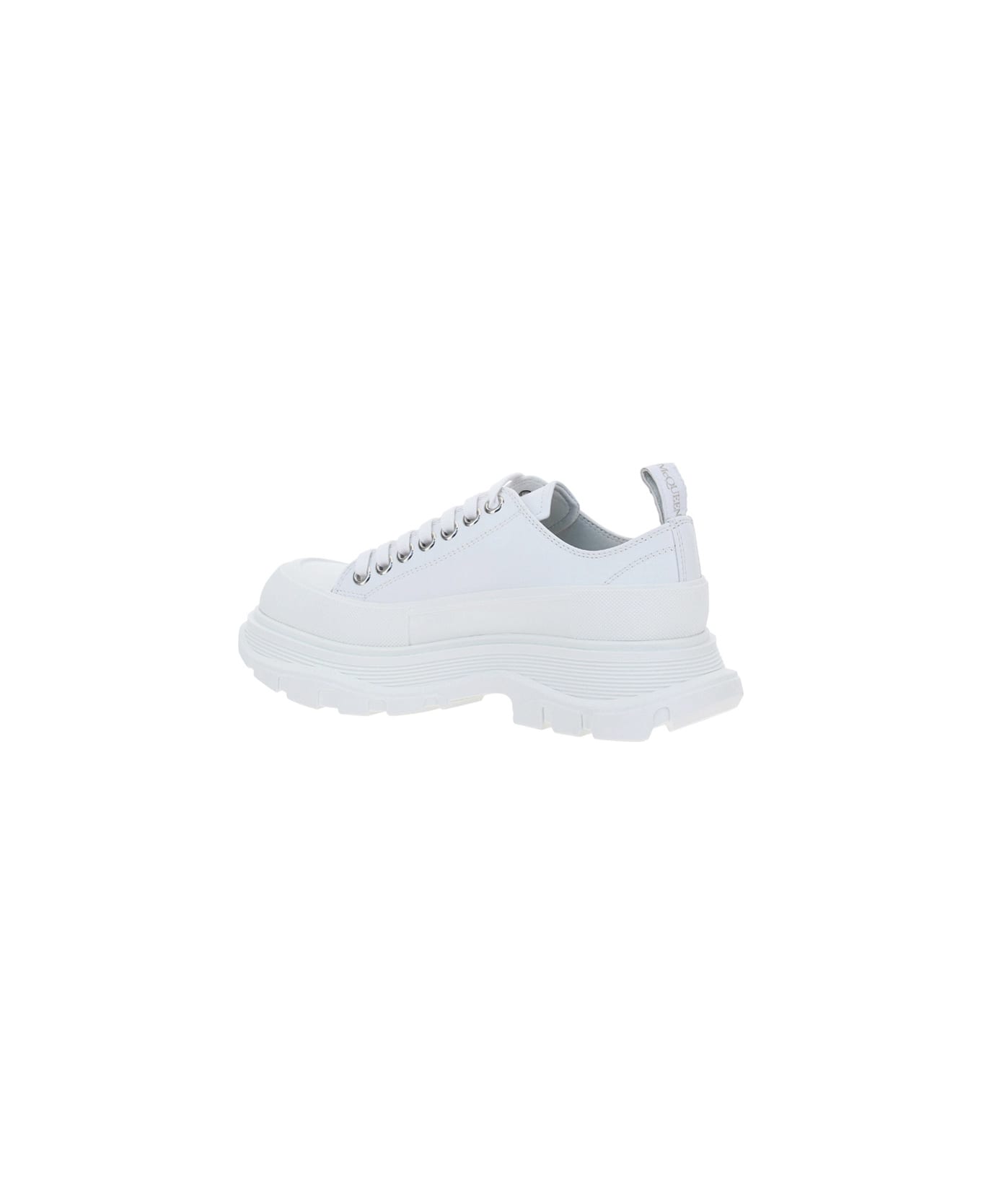 Alexander McQueen Sneakers - Opt. White/black