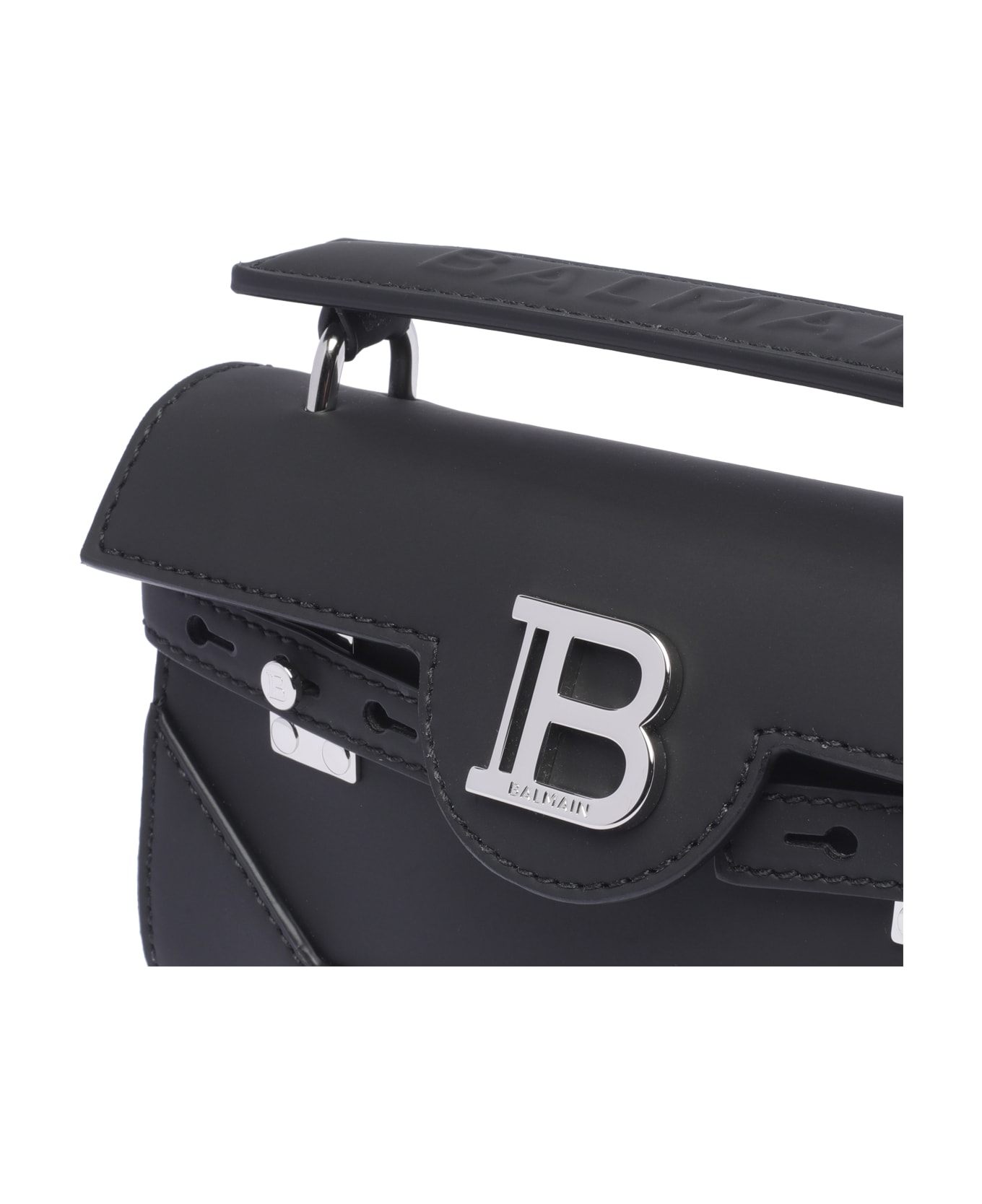 Balmain B-buzz 19 Gunnel Bag - Black