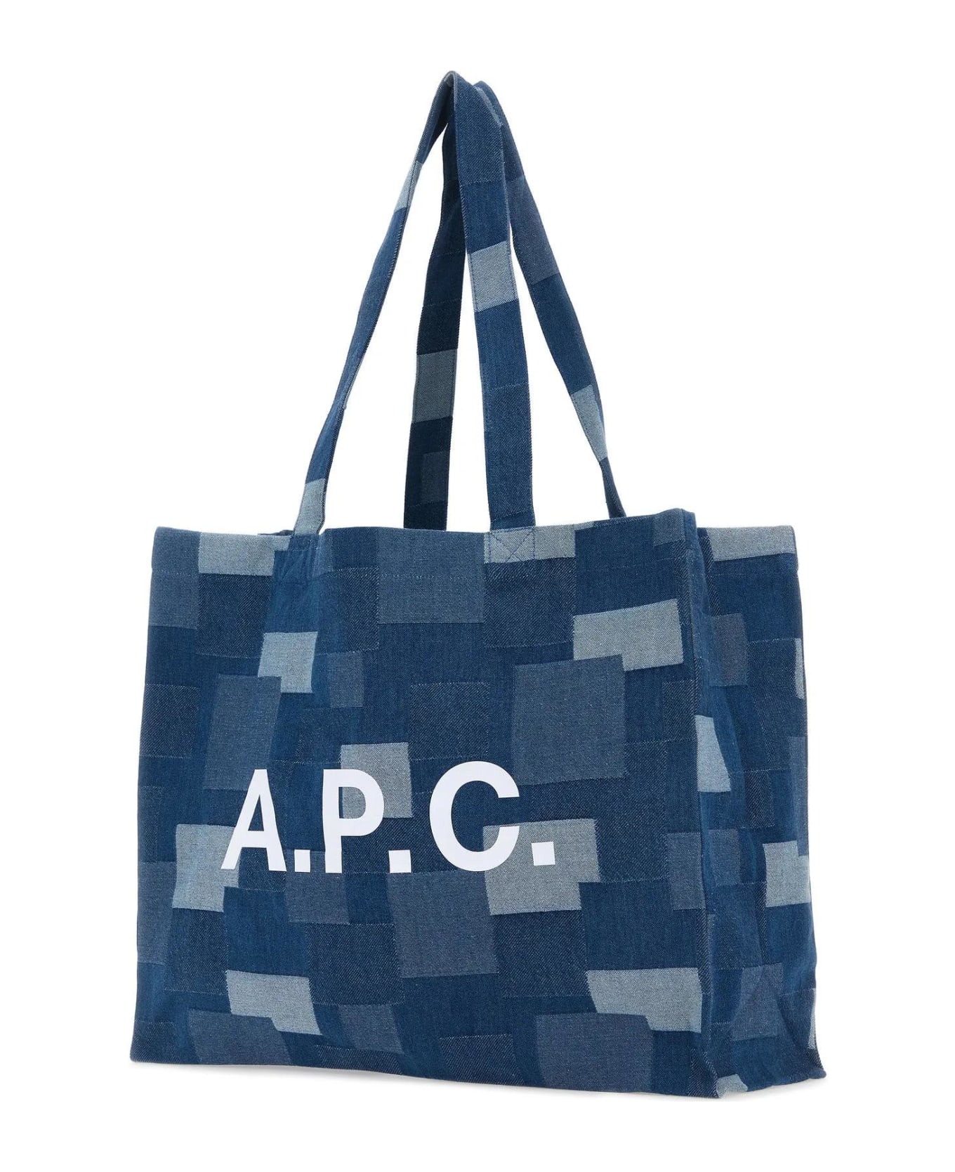 A.P.C. Diane Shopping Bag - Ial Indigo Delave トートバッグ