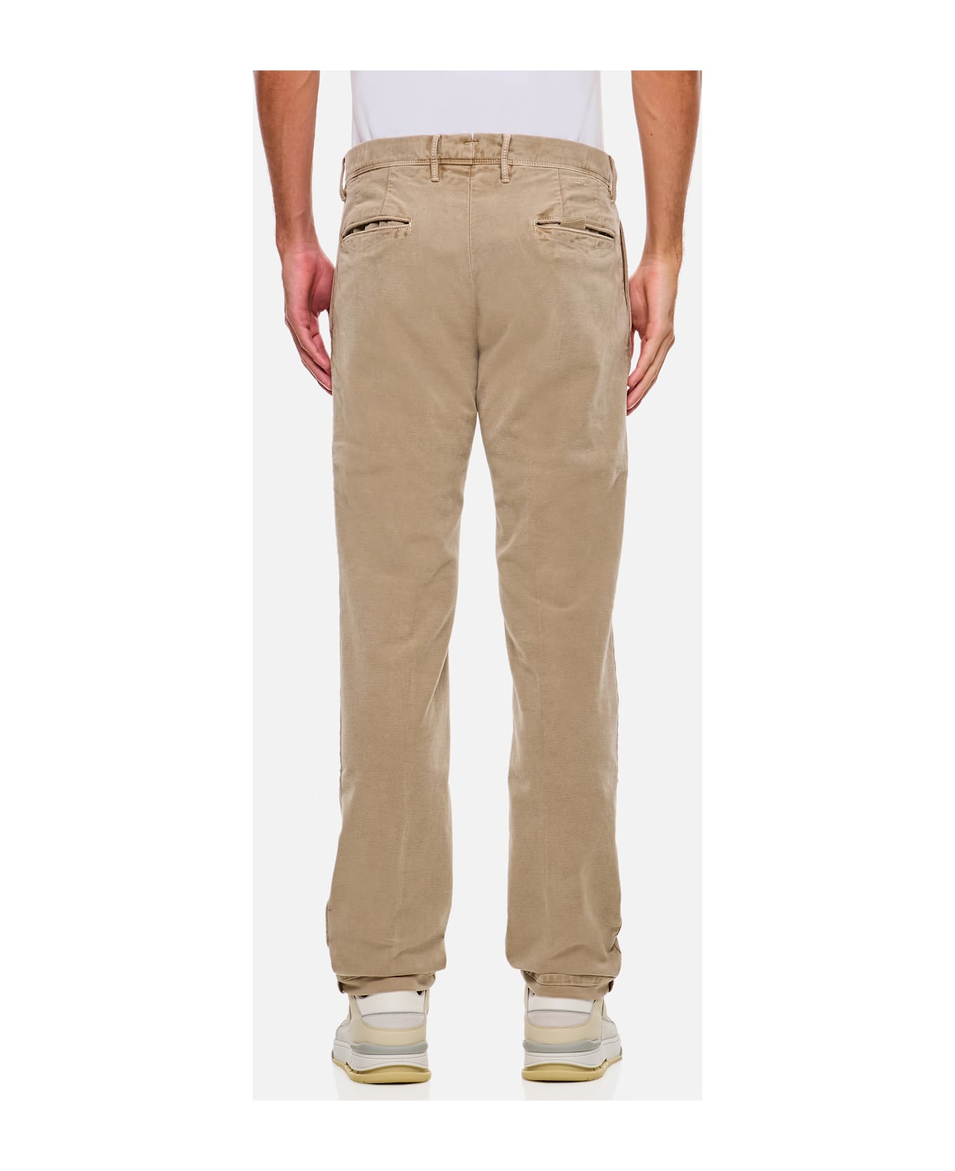 Incotex Slim Fit Trousers - Beige