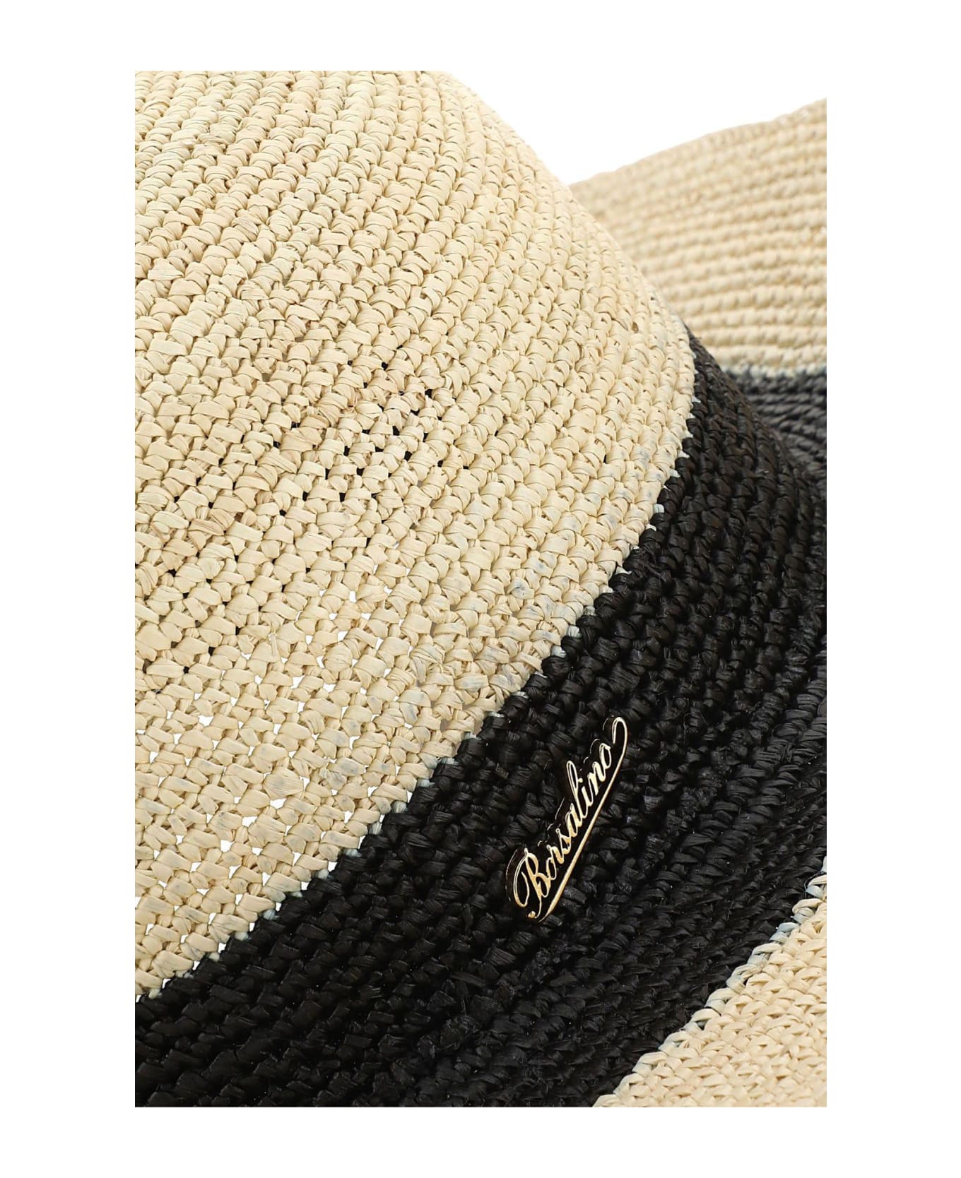 Borsalino Straw Hat - Nero 帽子