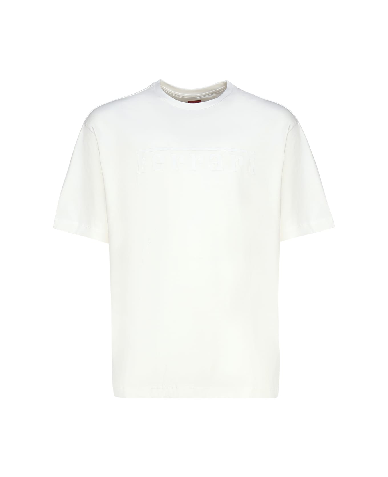 Ferrari Pure Cotton T-shirt - Wht Tシャツ