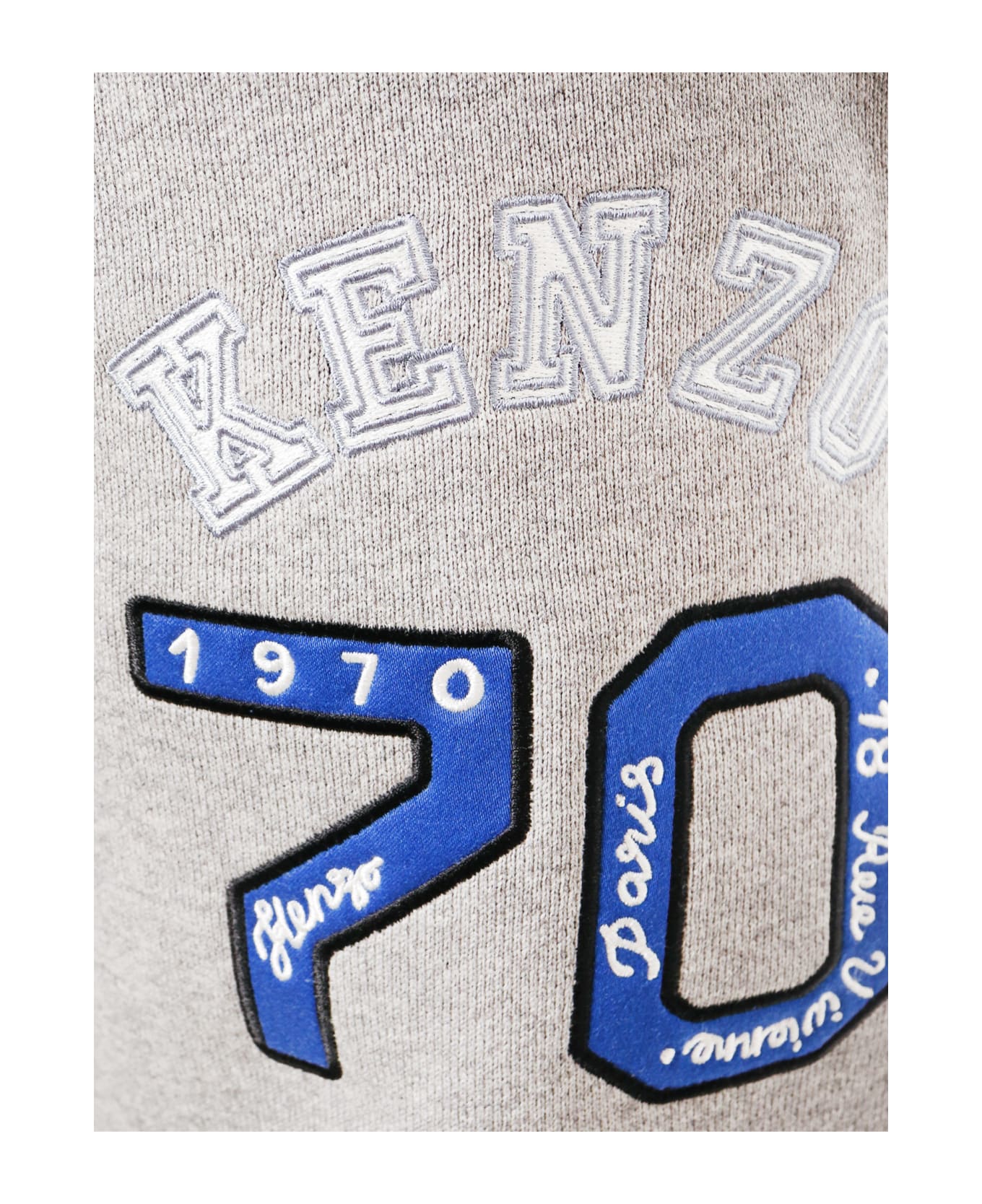 Kenzo Cotton Trouser - Grey