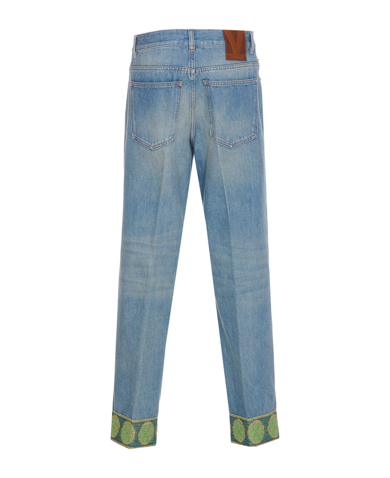 Valentino Garavani Denim Pants - Blue