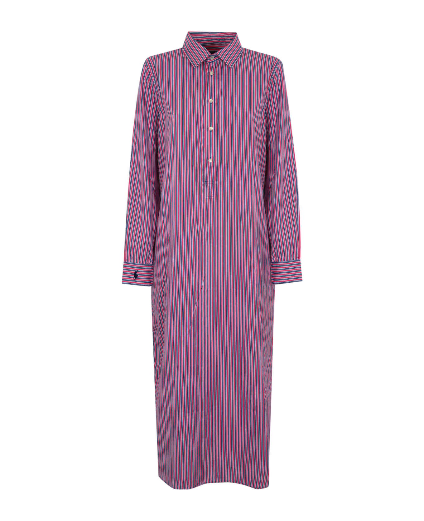 Polo Ralph Lauren Striped Cotton Tunic Dress - Multicolor
