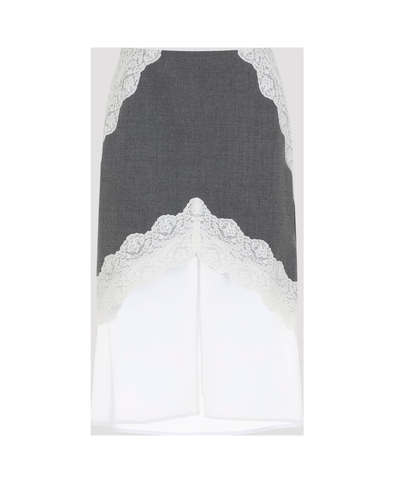 Jil Sander Wool Skirt - Volcanic Glass