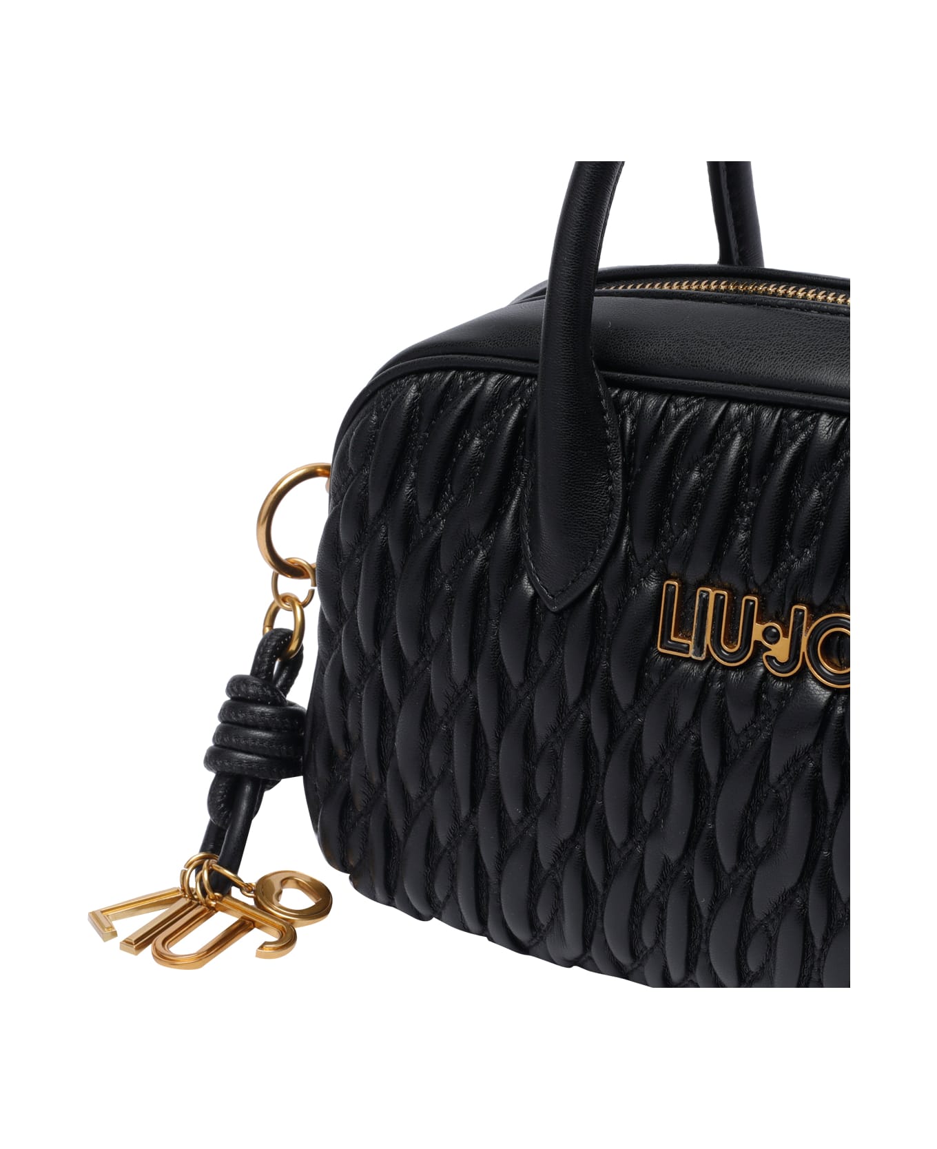 Liu-Jo Medium Logo Handbag - Black