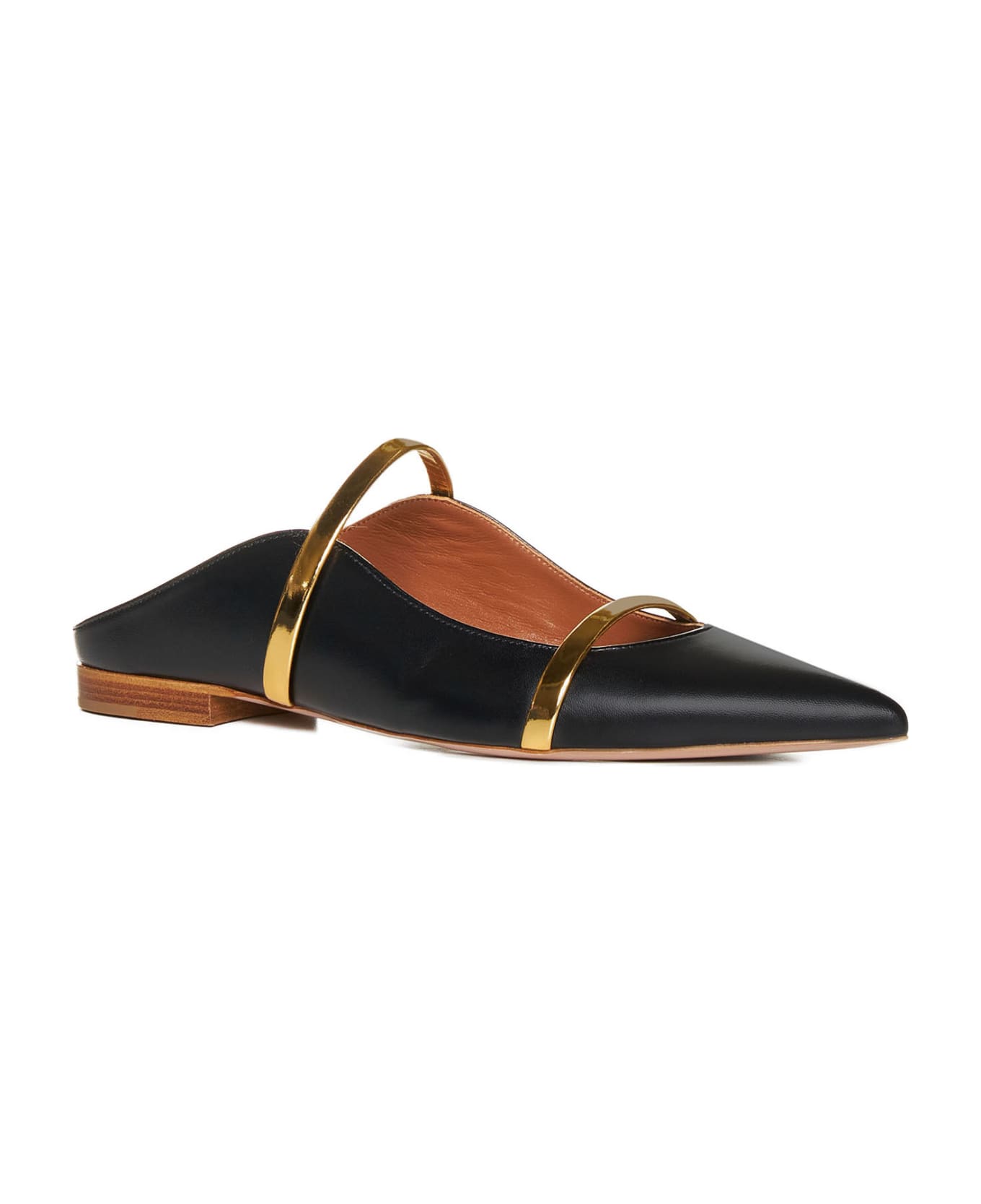 Malone Souliers Sandals - Black/gold