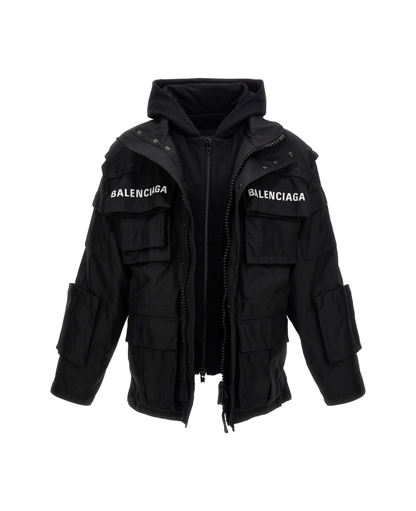 Balenciaga 'all In' Jacket - Black  