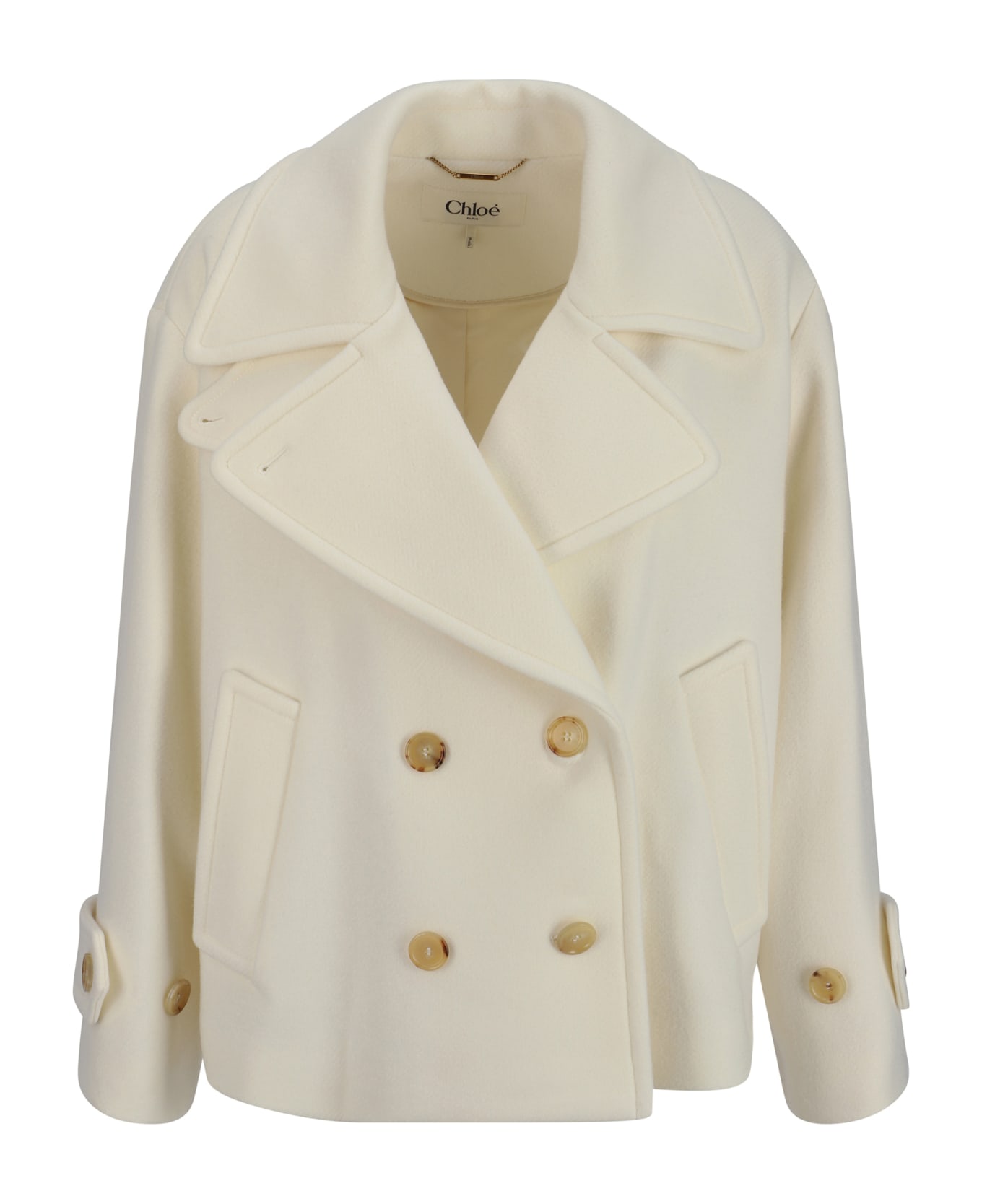 Chloé Chloè Coat - Eden White