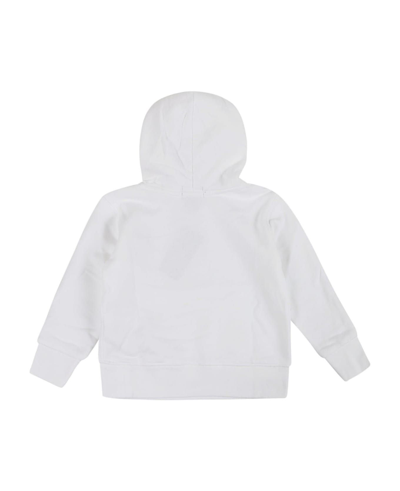 Ralph Lauren Po Hood-knit Shirts-sweatshirt - White