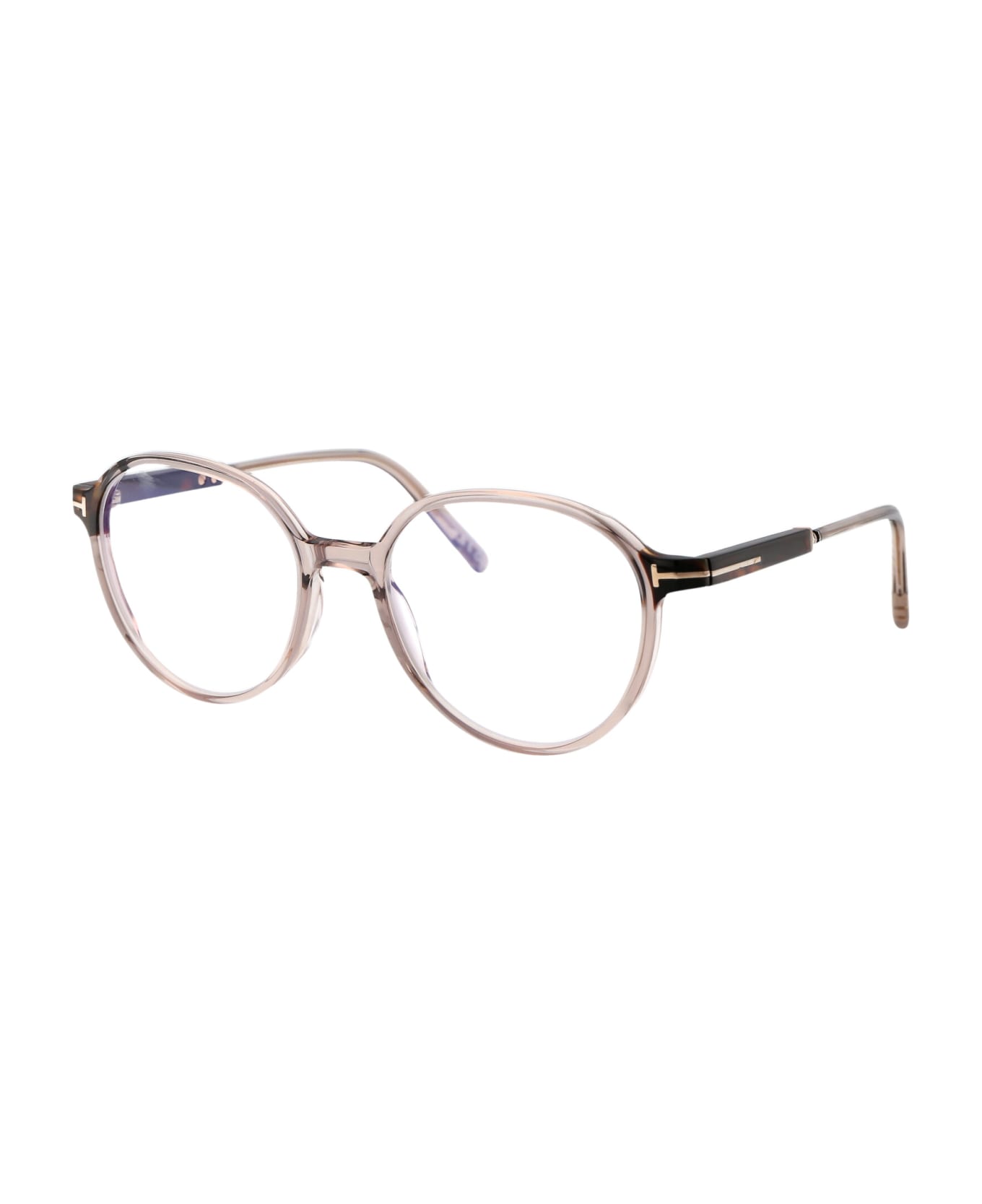 Tom Ford Eyewear Ft5910-b Glasses - 045 Marrone Chiaro Luc