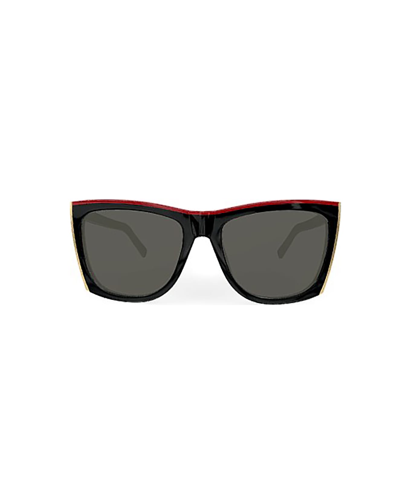 Saint Laurent Eyewear SL 539 PALOMA Sunglasses - Black Black Grey