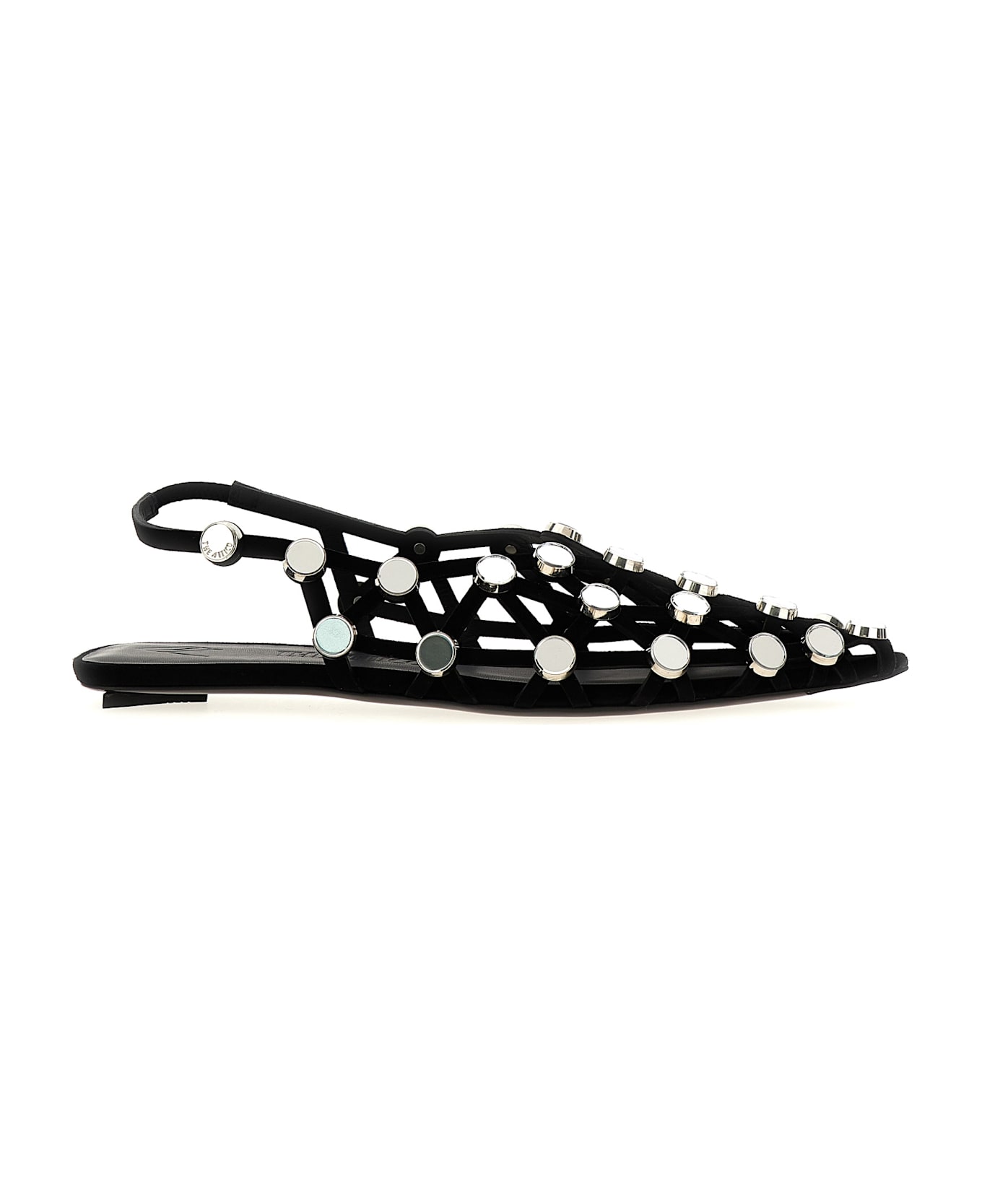 The Attico 
grid
 Slingback - Black  