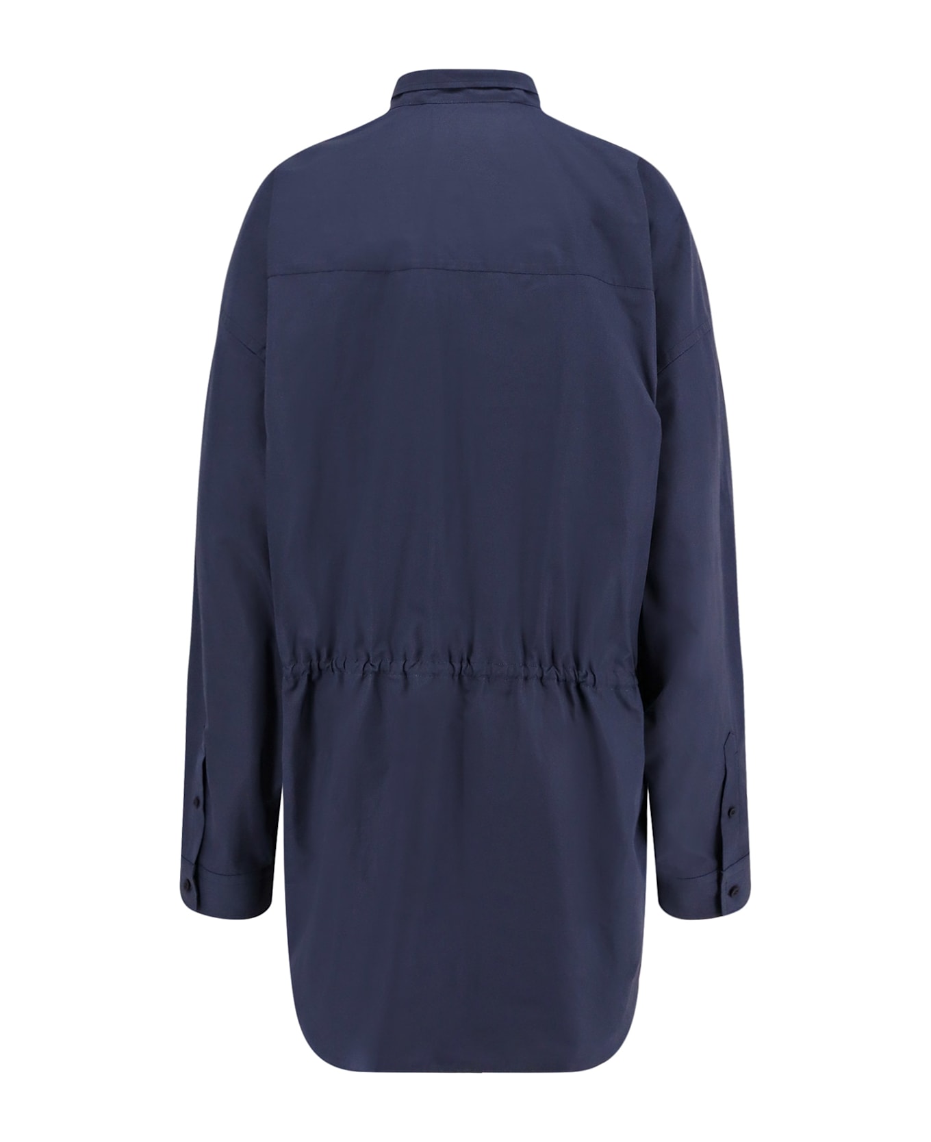 Balenciaga Mini Chemisier Dress - Blue