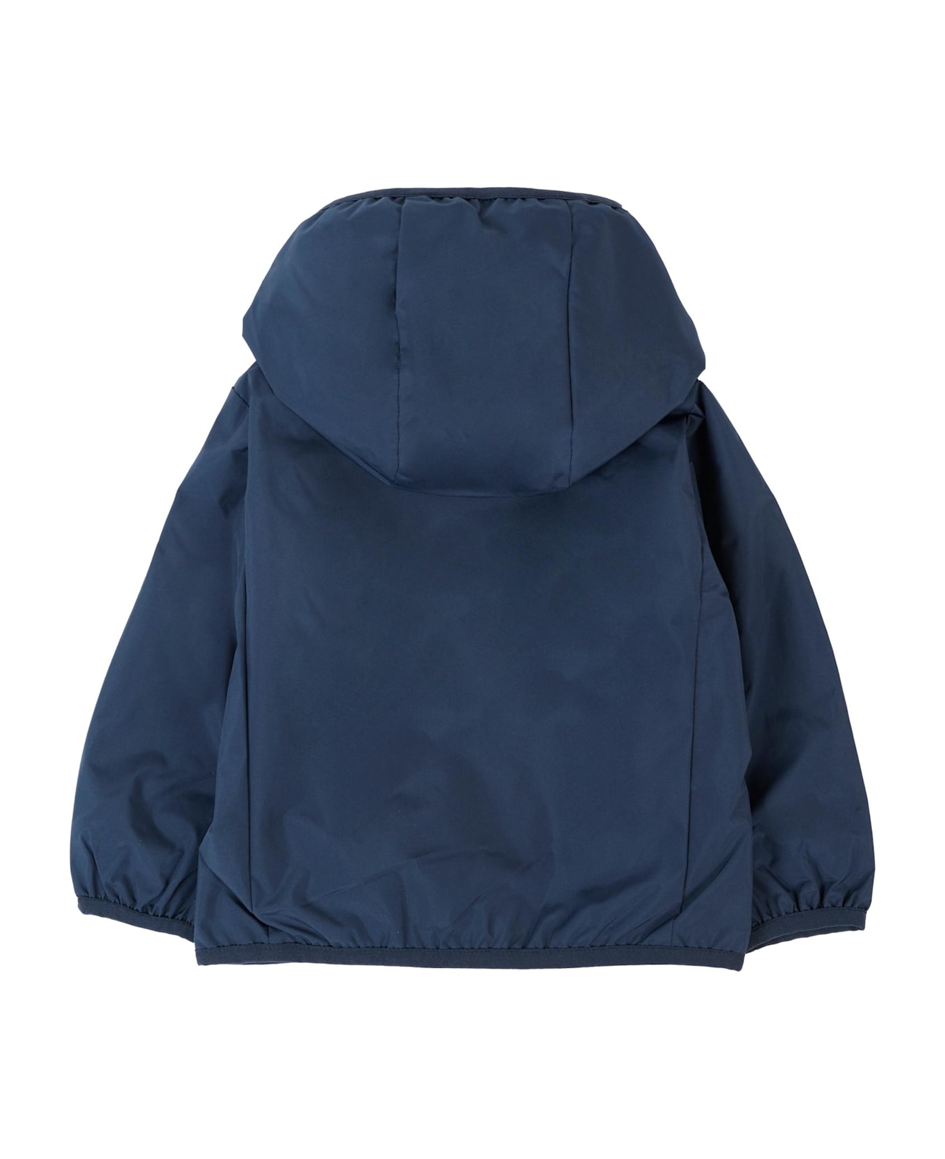 Save the Duck Blue Coco Windbreaker For Baby Boywith Logo - Blue