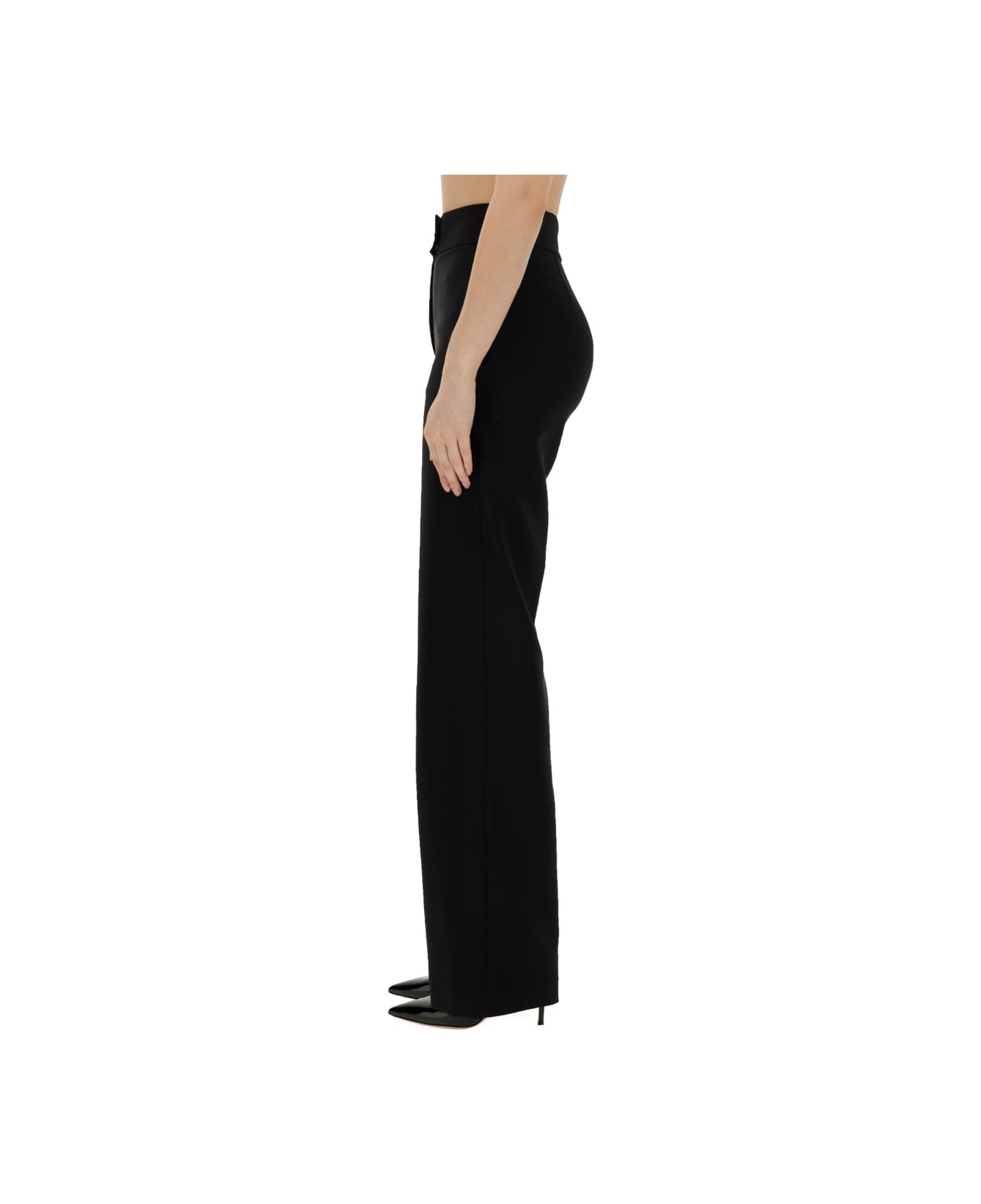 Genny Tailored Pants - BLACK