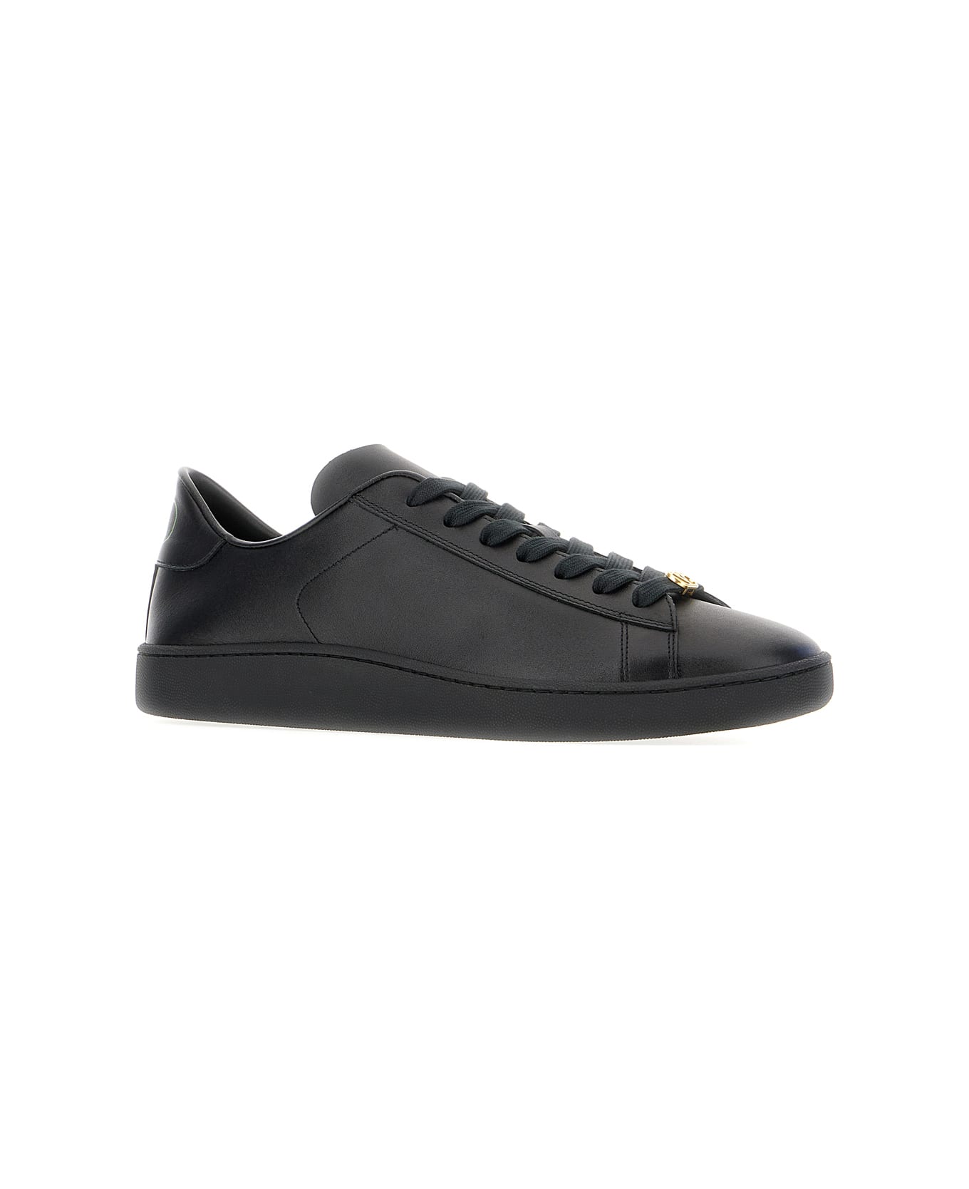 Valentino Garavani Black Leather Sneakers - Nero