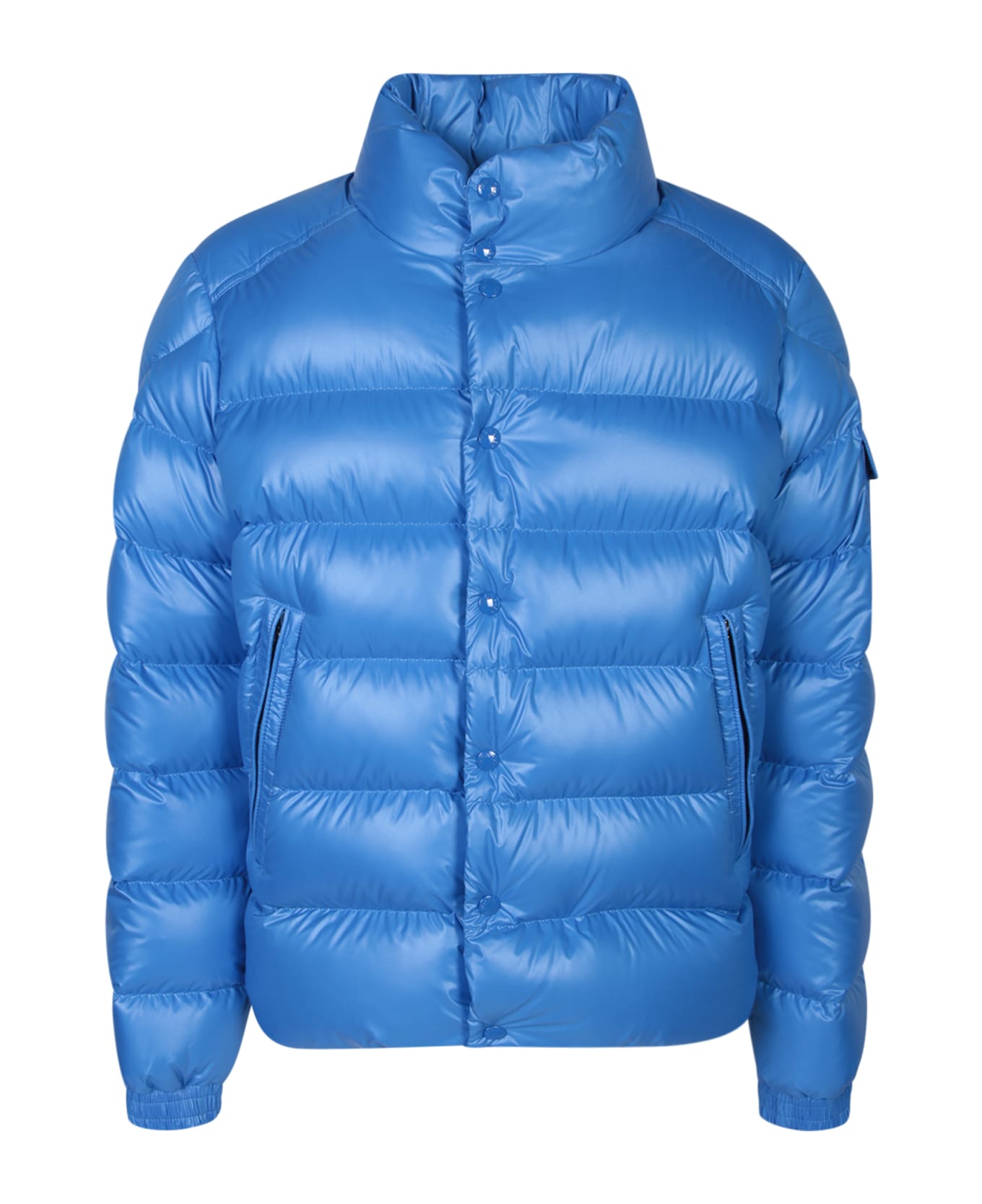 Moncler Quilted Down Jacket - Blue