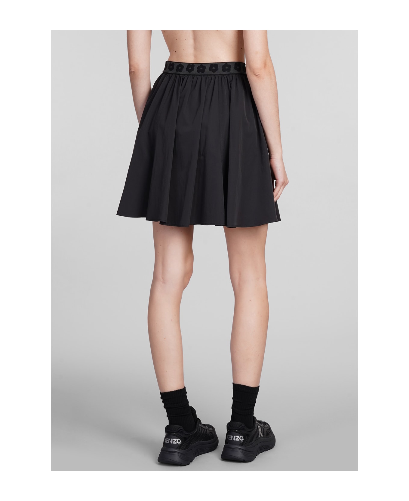 Kenzo Skirt In Black Polyester - black スカート