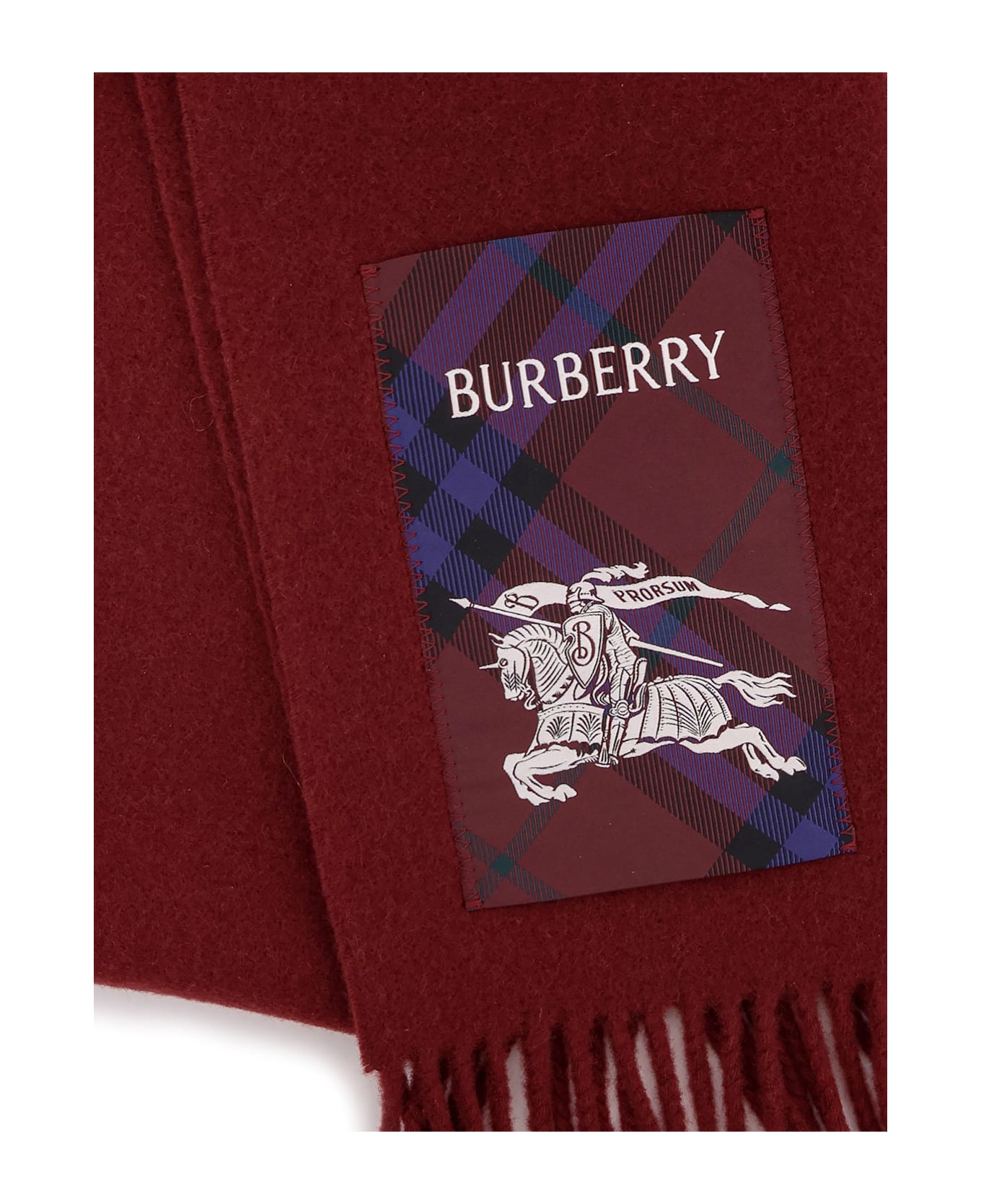 Burberry Cashmere Scarf - SASH RED