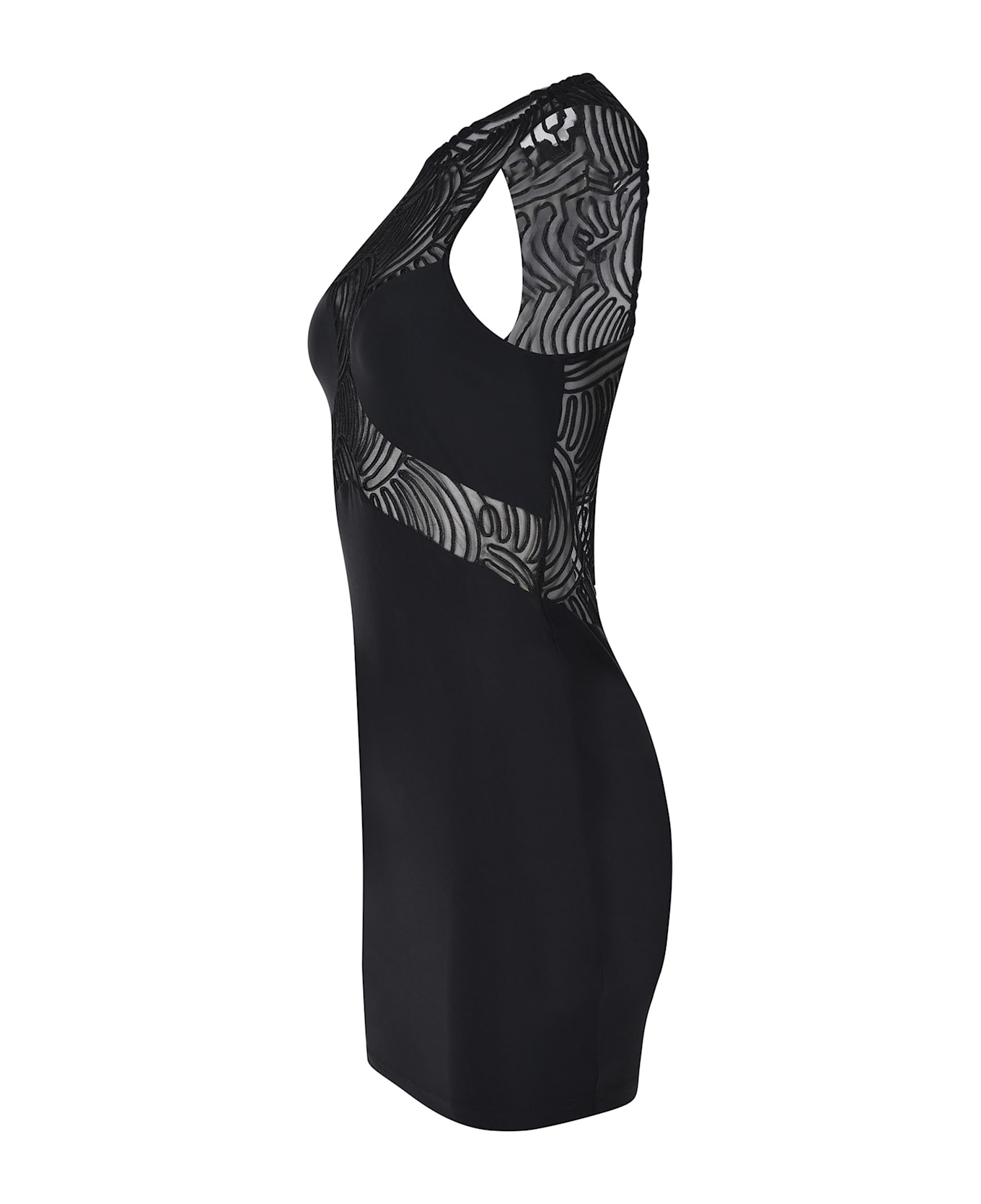 Rotate by Birger Christensen Dress Rotate Made Of Jersey - Black