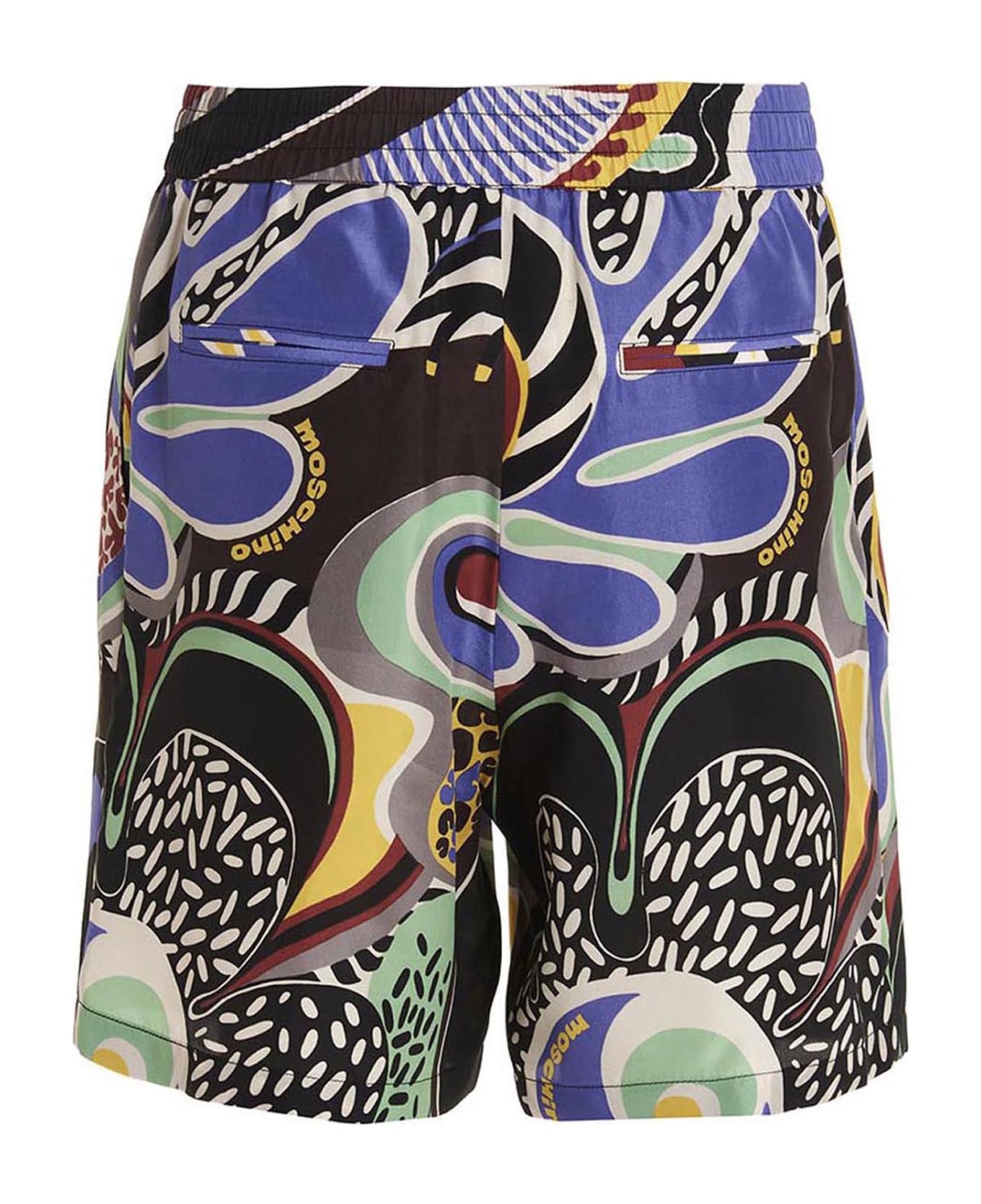 Moschino 'psychedelic' Bermuda Shorts - Multicolor