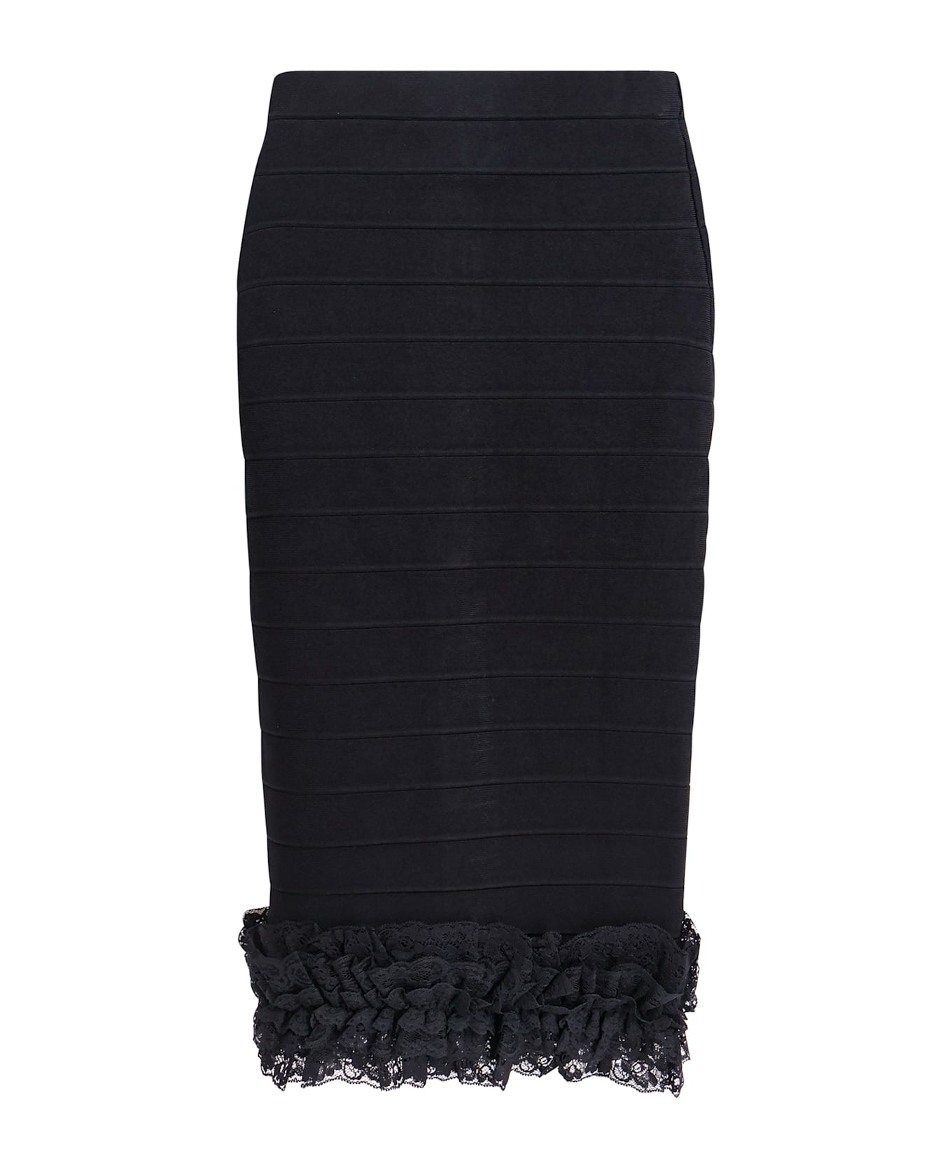 self-portrait Christopher Kane Residency Viscose Skirt - Black