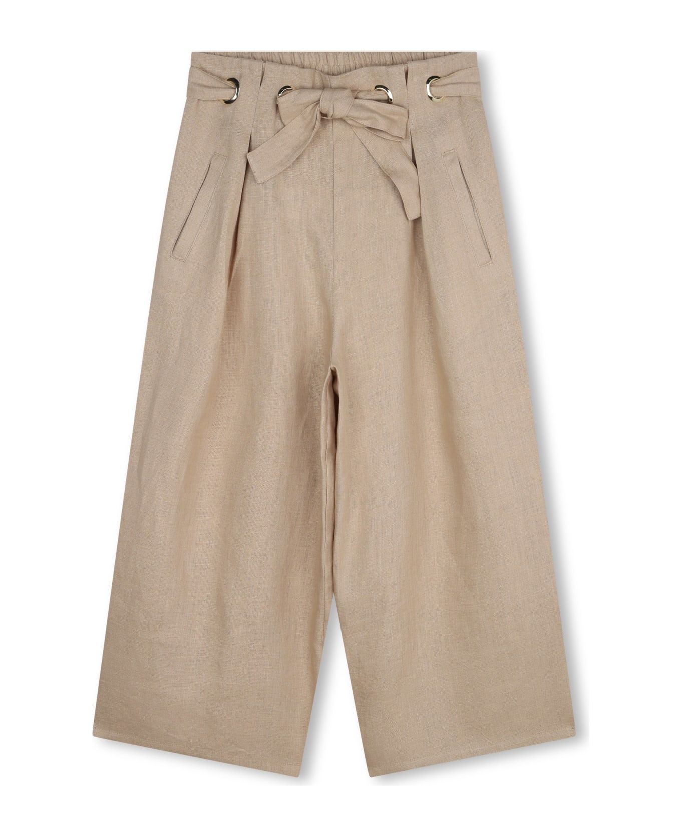 Chloé Trousers With Embroidery - Cream